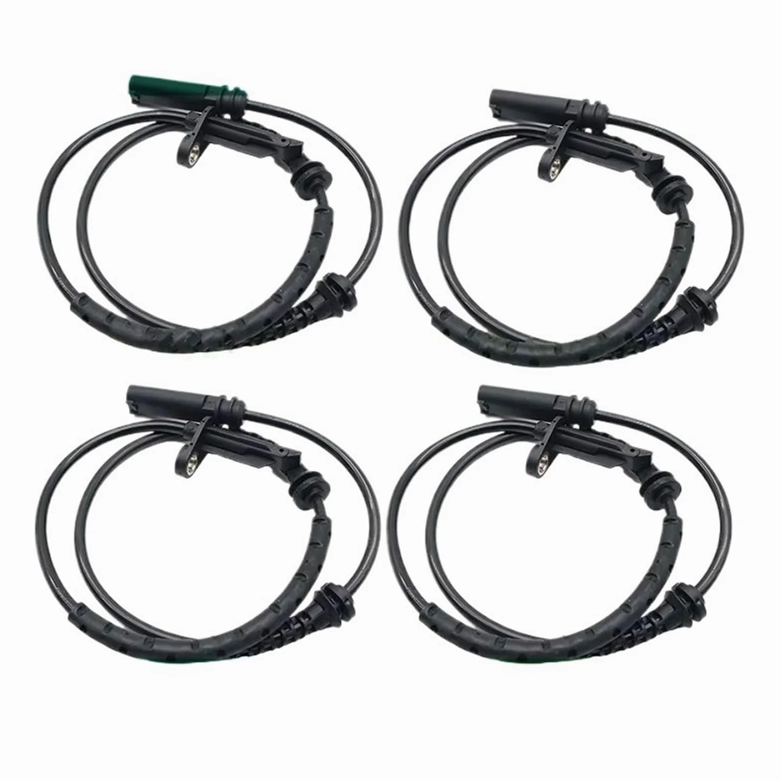Sensor ABS Coche Compatible Con Para 2 F45 F46 Accesorios De Coches 4PCS Rueda ABS Derecha Izquierda Delantera Para El Sensor Velocidad OEM：34526850765