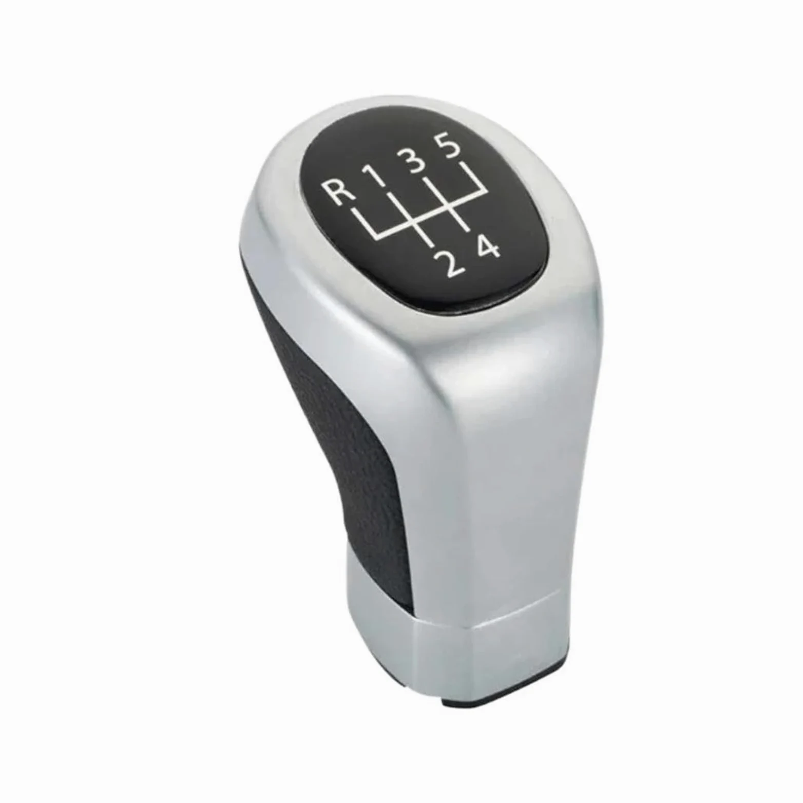 Pomo De Cambios Para BMW Palanca Cambios Balonmano Pomo Palanca | ABS,Plata,Empuñadura Ergonómica,Sensación Cómoda,Cambio Suave