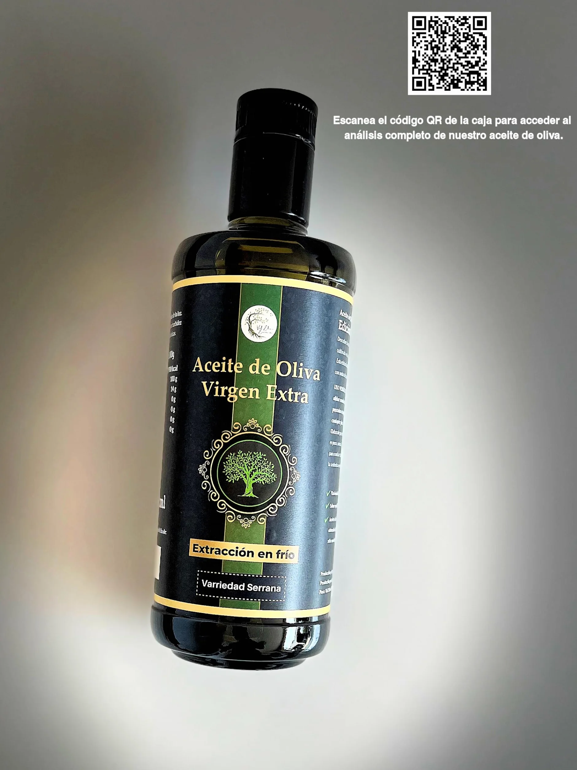 Aceite de Oliva Virgen Extra Cosecha Temprana Serrana de Espadán 500ml