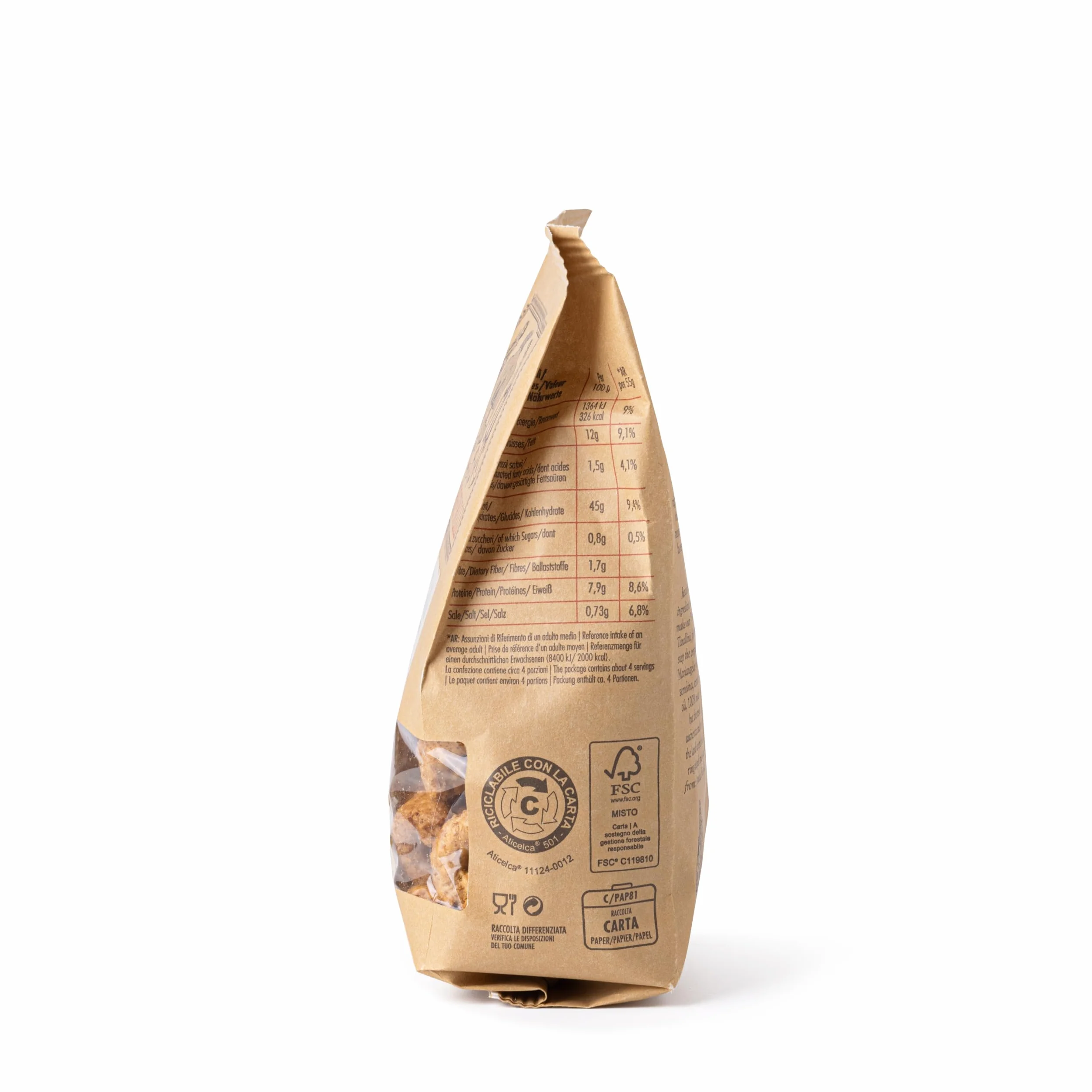 Tarallini integral de Apulia 5 x 230 g