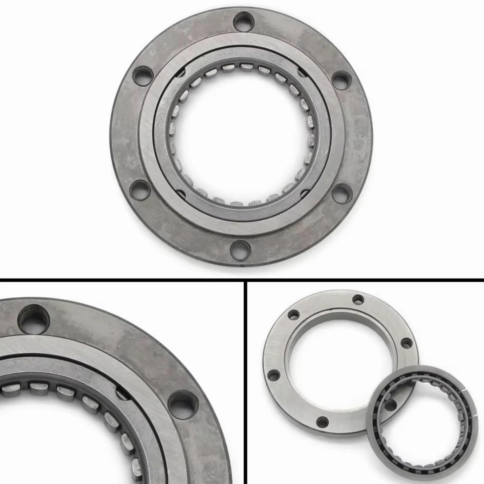Embrague Unidireccional Compatible Con Para YFM350R 350 2004-2013 Motor De Arranque De Motocicleta Cojinete De Embrague Unidireccional 5KM-15590-00 1UY-15590-00 1UY-15590-01