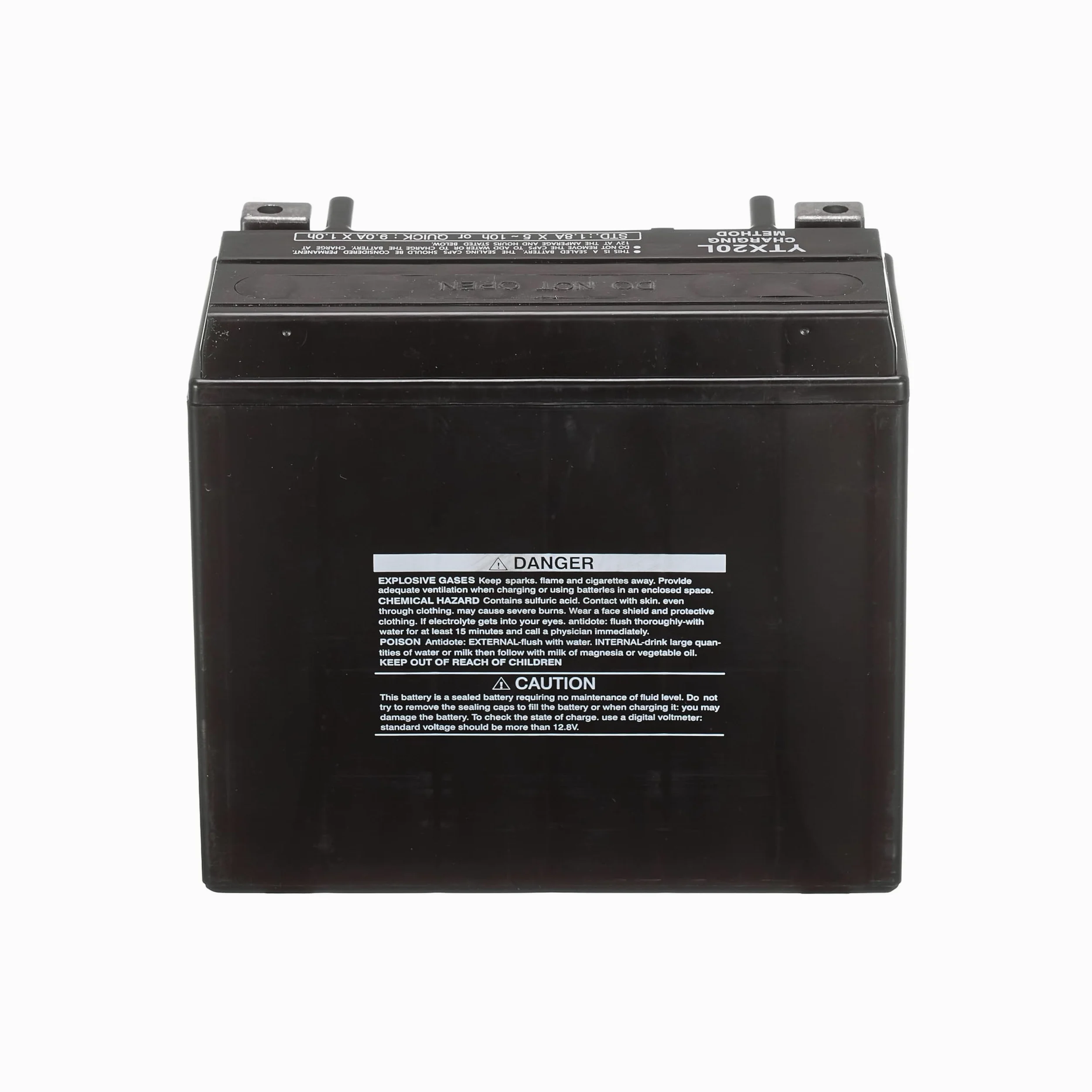 Yuasa YTX20L 12V 270 CCA Batería AGM VRLA para moto libre de mantenimiento