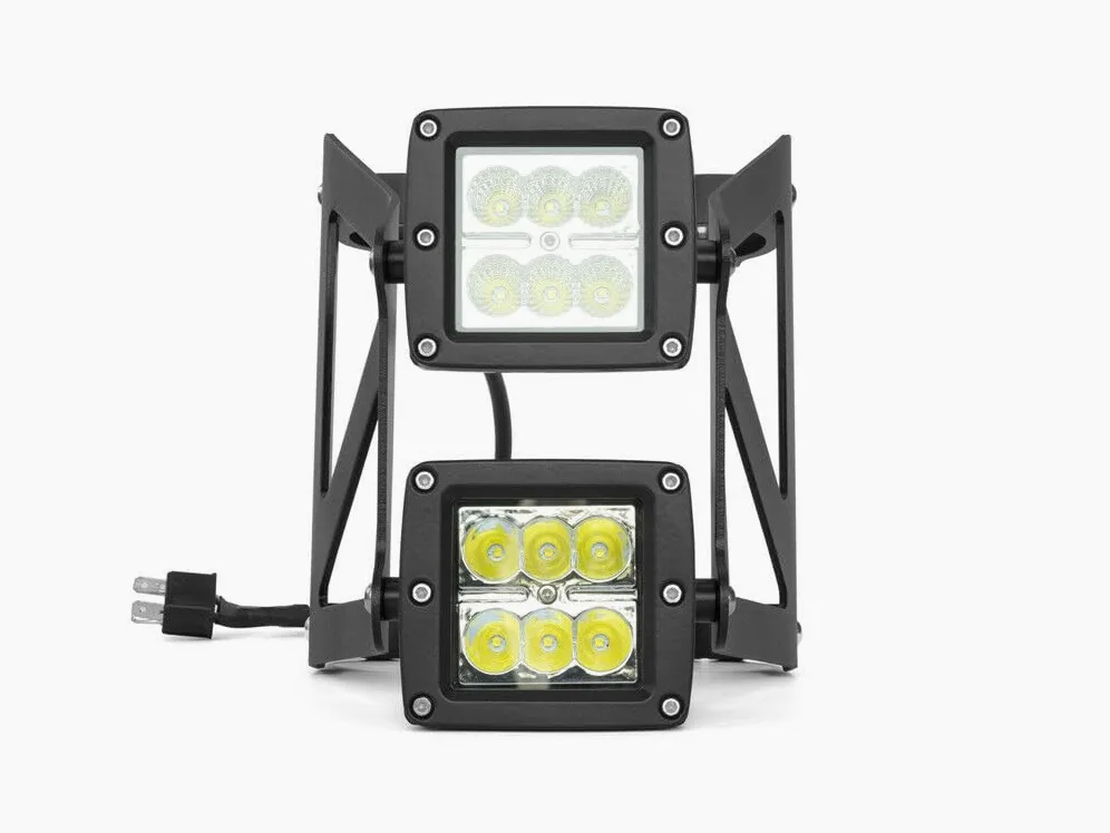 Moto LED Faro - Dual Apilados 40-41mm - Para Streetfighter Project