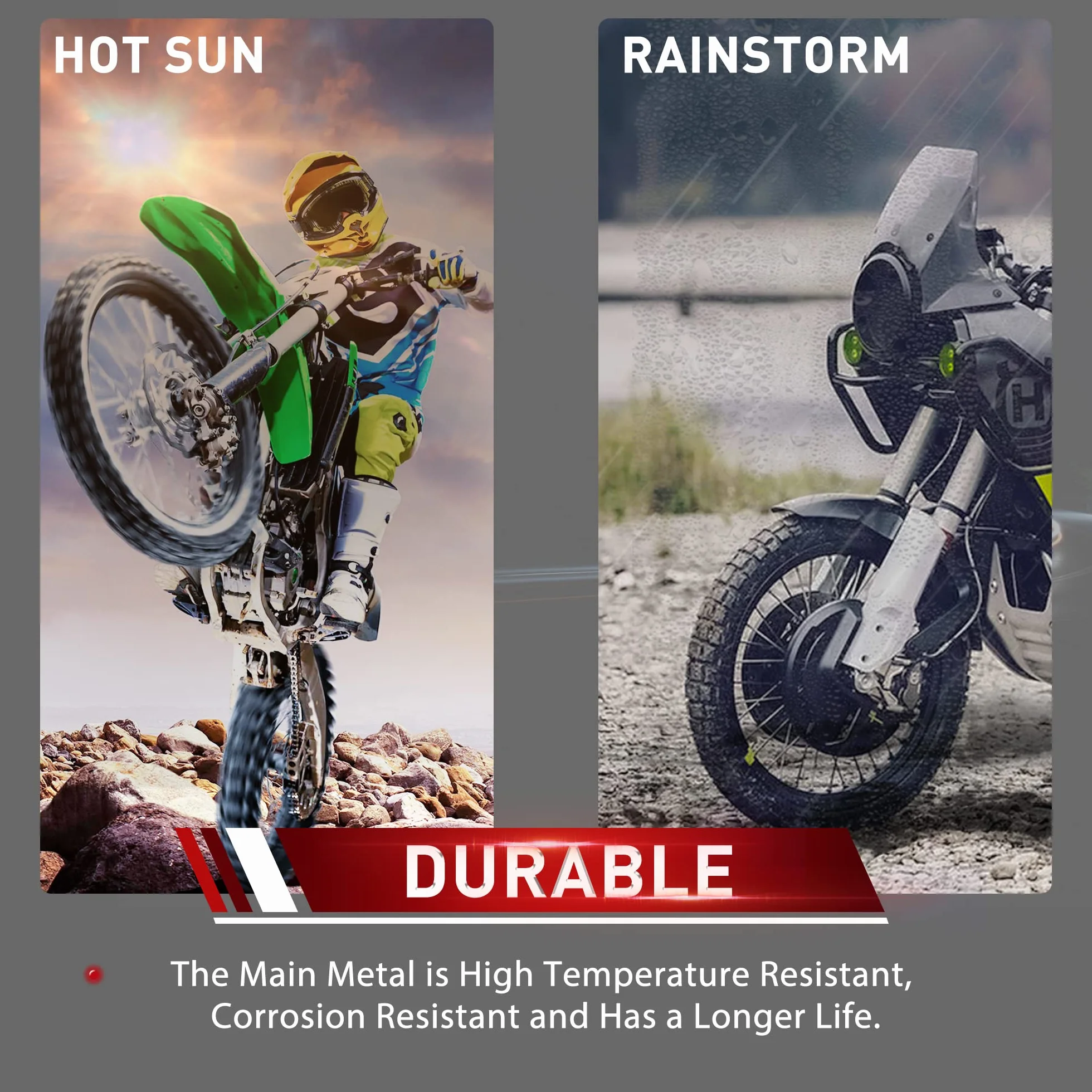WOOSTAR A7TC Bujía Reemplazo para 50cc 70cc 90cc 110cc 125cc 150cc China 4 Wheeler ATV Dirt Bike Go Kart