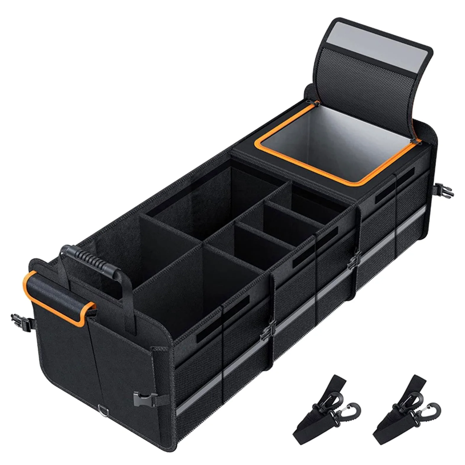 Organizador De Maletero Para Coche SUV Enfriador Impermeable Aislante con | Organizadora De Compras Para Automóvil para SUV Autocaravana Furgoneta Camión Interior Carga Ca