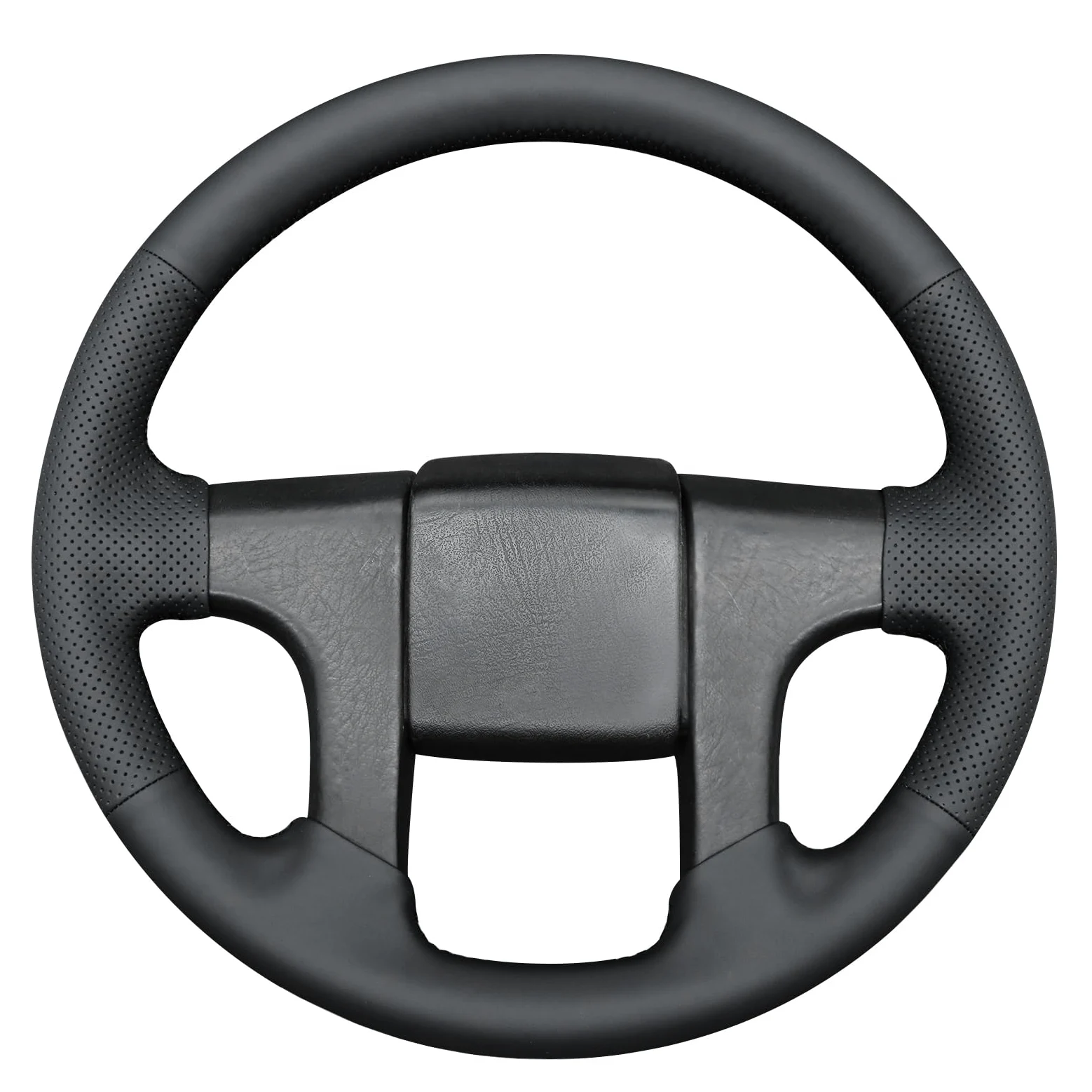 MEWANT Funda de Volante a Medida para Coser Volante con Costuras | volante con costuras / Volkswagen MK2 Golf II 2 GTI 1984-1999 / accesorios / volante MK2 Golf II 2 Transpirable Duradero