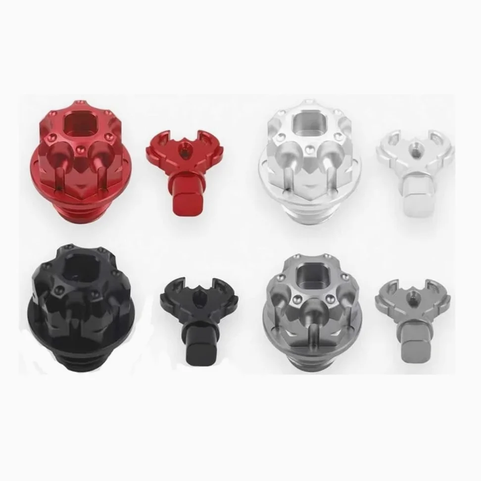 para 675 675SR 675SR-R 450sr 450srs 675nk 450nk Tapa Antirrobo Motocicleta para. del Depósito De Aceite Motor. Varilla Medidora Tapa Repuesto Tanque Aceite Tapa Tanque