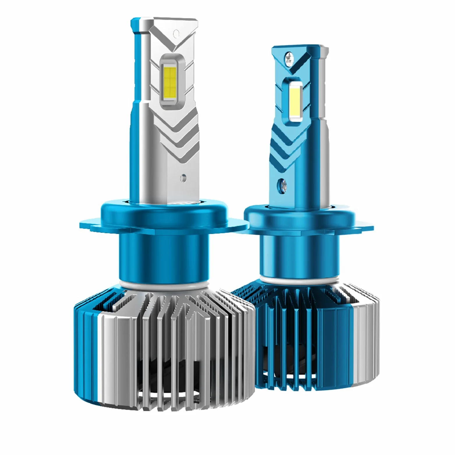 Bombillas LED Para Faros Delanteros, 80 W, 10000 Lúmenes, Faros LED Brillantes, 6500 K, Blanco Frío, Kit De Conversión De Faros LED IP68 A Prueba De Agua, Instalación Rápida, Paquete De 2,H4
