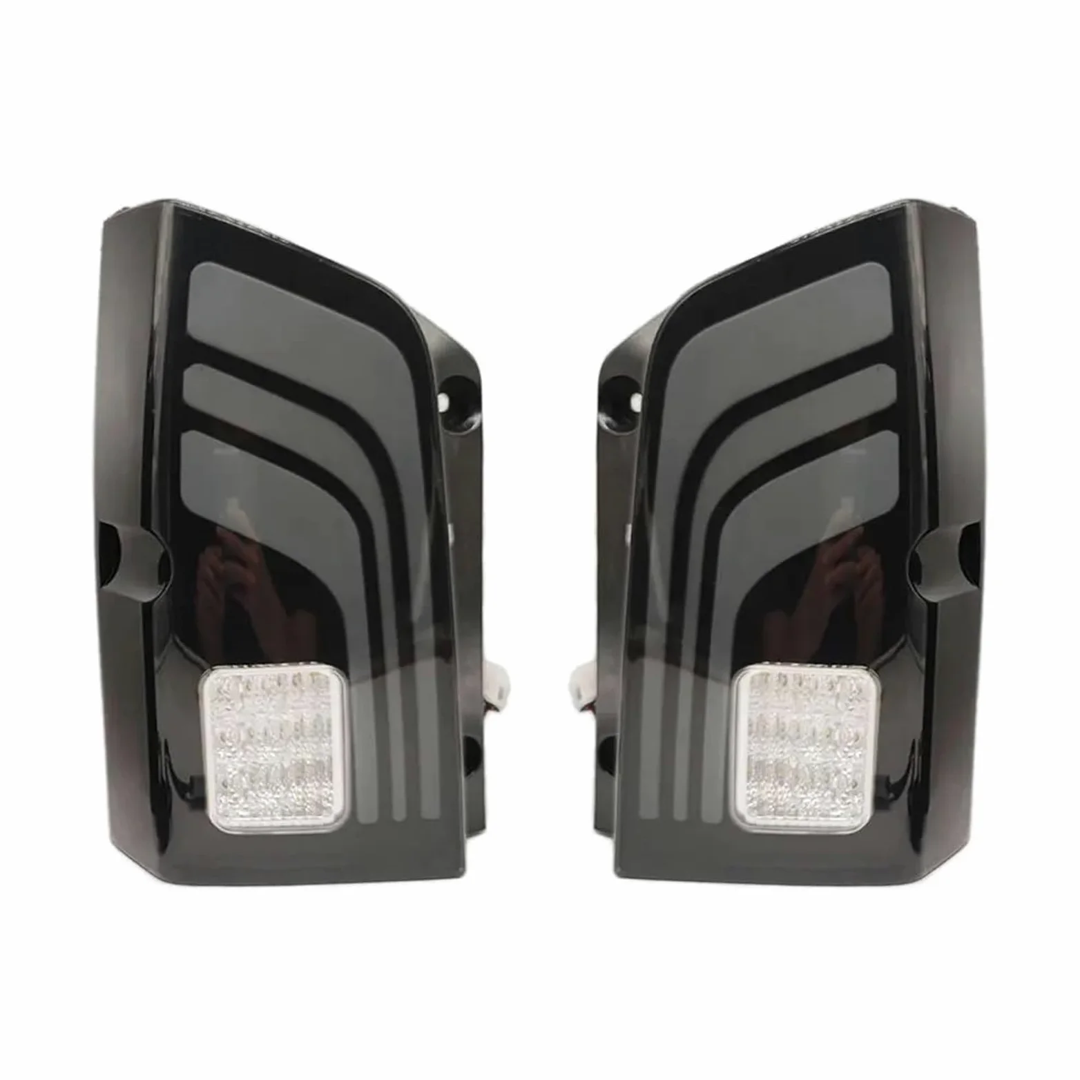 Piloto Trasero para Nissan para Pathfinder R51 2004-2010 2011 2012 2013 Luces Led Señal Giro Freno Lámpara Antiniebla Luz Trasera Coche Luces Cola (Color : A Pair)