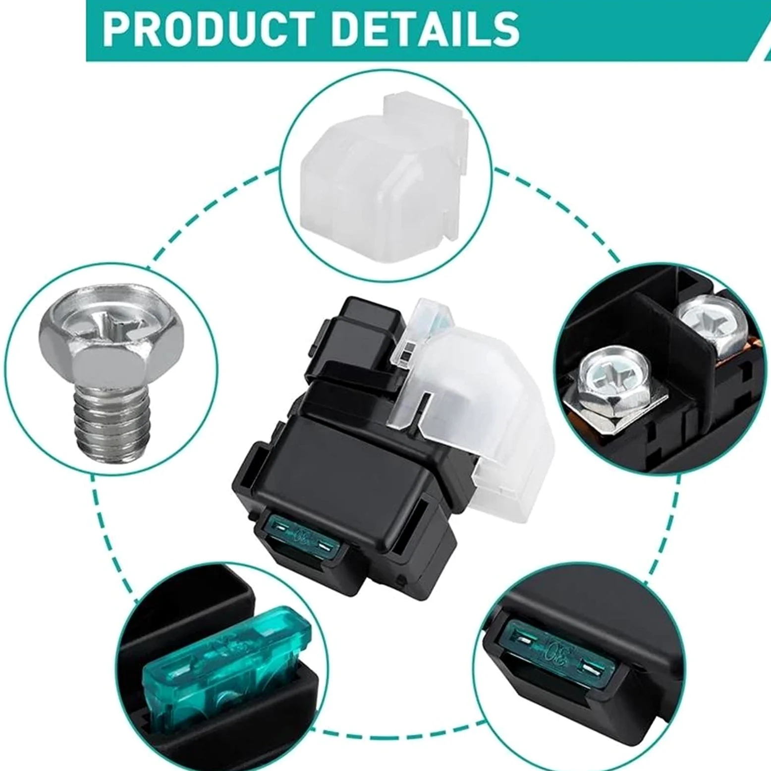 Relé De Solenoide Arranque Motocicleta 1/2 Para Suzuki DRZ250 DR650SE GSF 1200 1250 Para Bandit GSF1200S GSF1250S GSF600S(4 pcs)