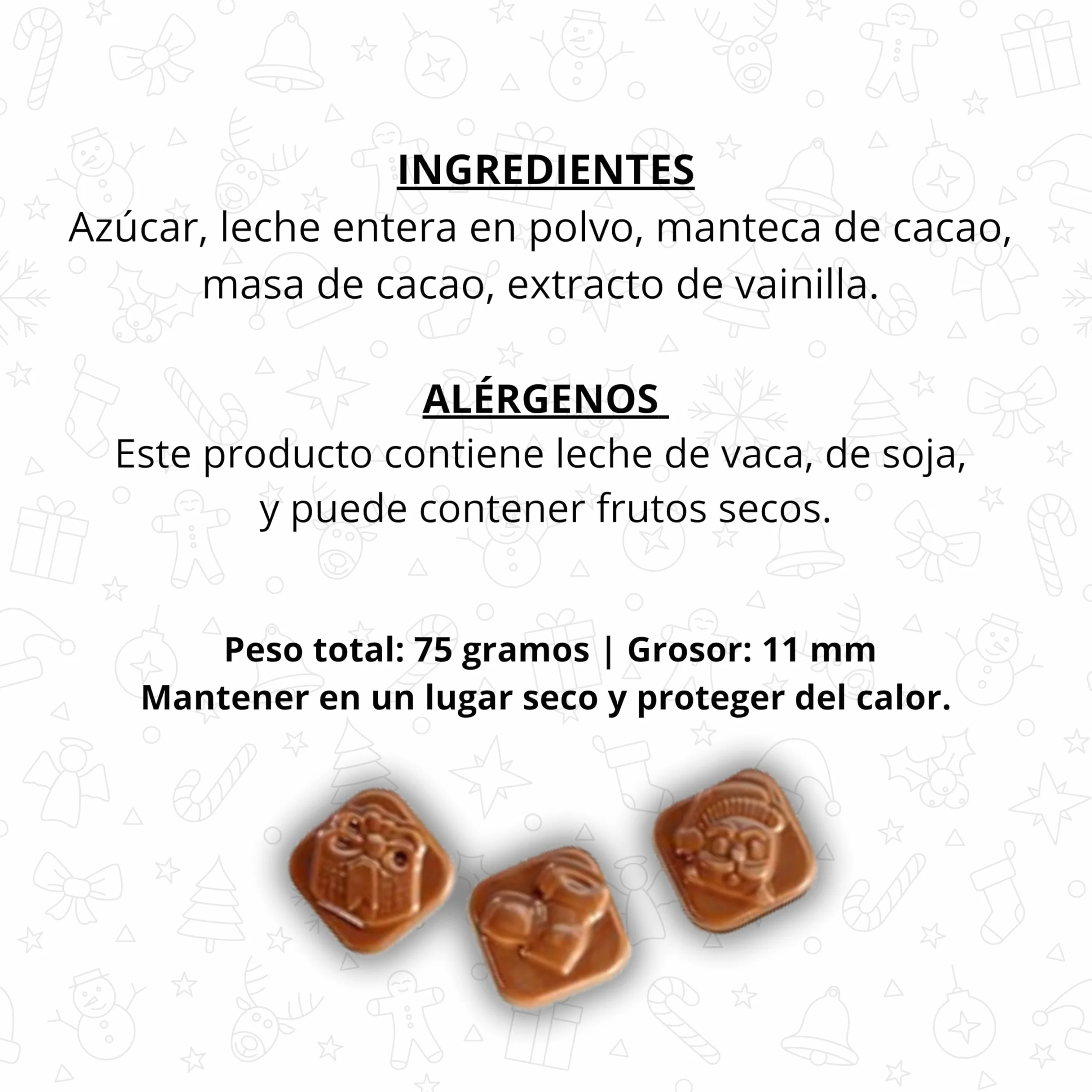 Calendario de Adviento Personalizado con Foto y 24 Chocolates Premium para Parejas y Familias