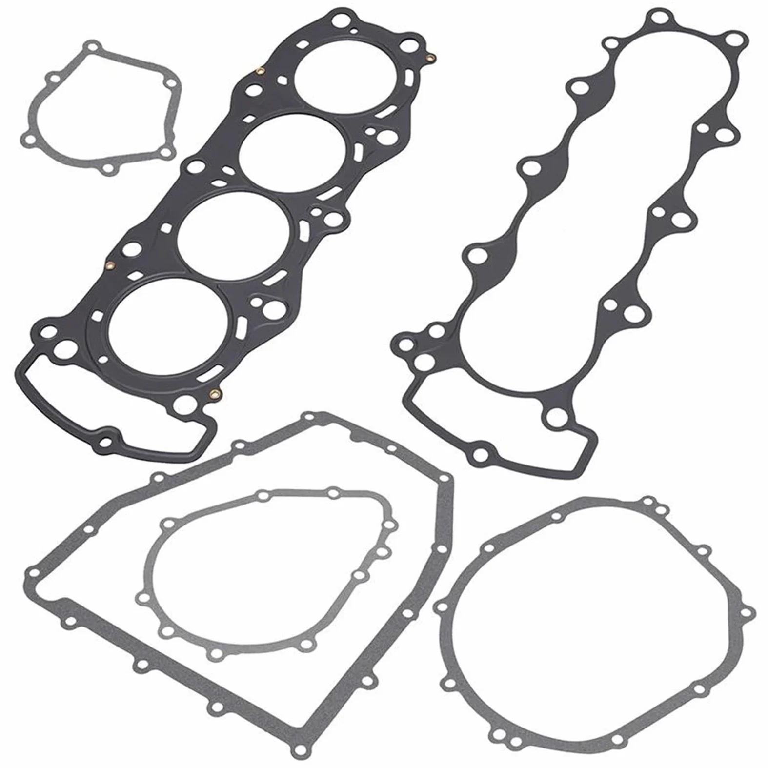 junta de papel de caucho Juego Juntas Culata Para Motocicleta Para Para Ninja Para ZX-6R Para ZX636 2005-2006 11004-0027 11061-0041