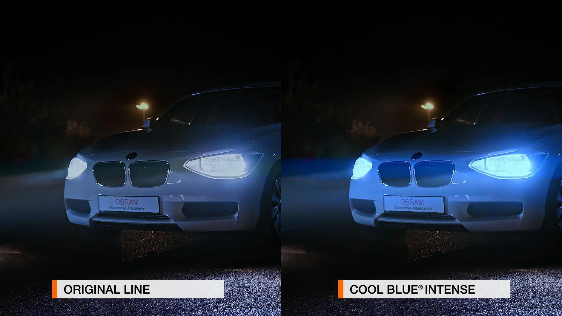 OSRAM COOL BLUE INTENSE H7, lámpara de faro halógena, 5000K, +100% brillo, aspecto LED, 2 unidades
