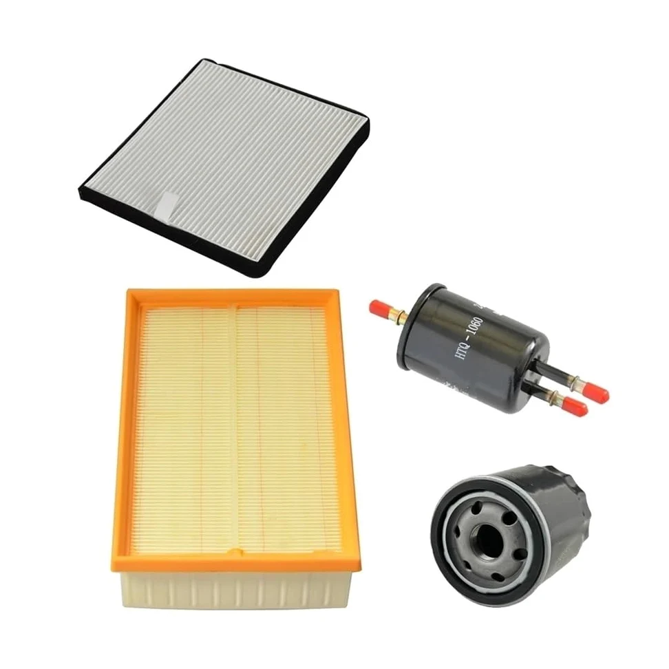 4 Piezas Accesorios Para Automóviles Motor Aire Acondicionado Filtro Combustible Aceite Juego Para Captiva 2018-2022 Filtro Aceite Coche
