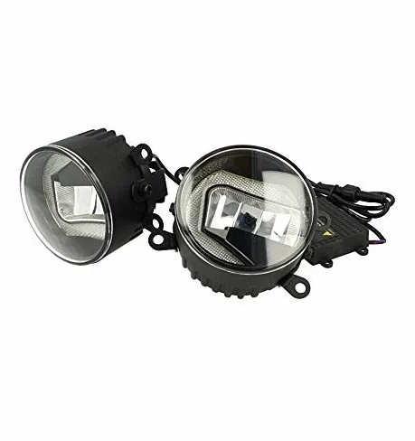 Faros delanteros LED antiniebla 15 W luz de marcha diurna forma L 7 W 3,5 Pulgar