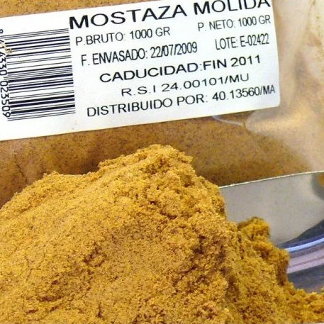 MOSTAZA MOLIDA 250 gr