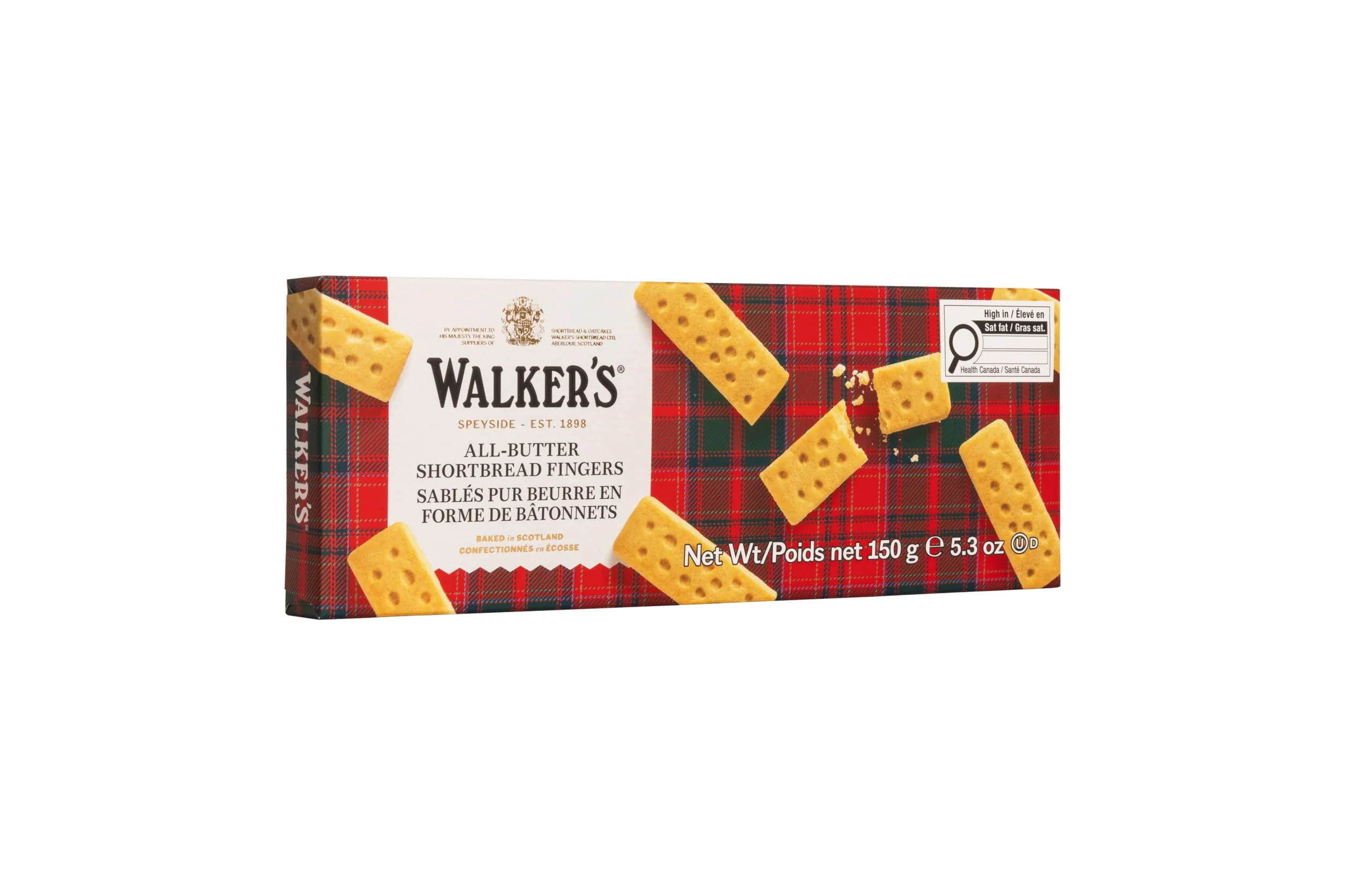 Walkers Shortbread Fingers 150 gr