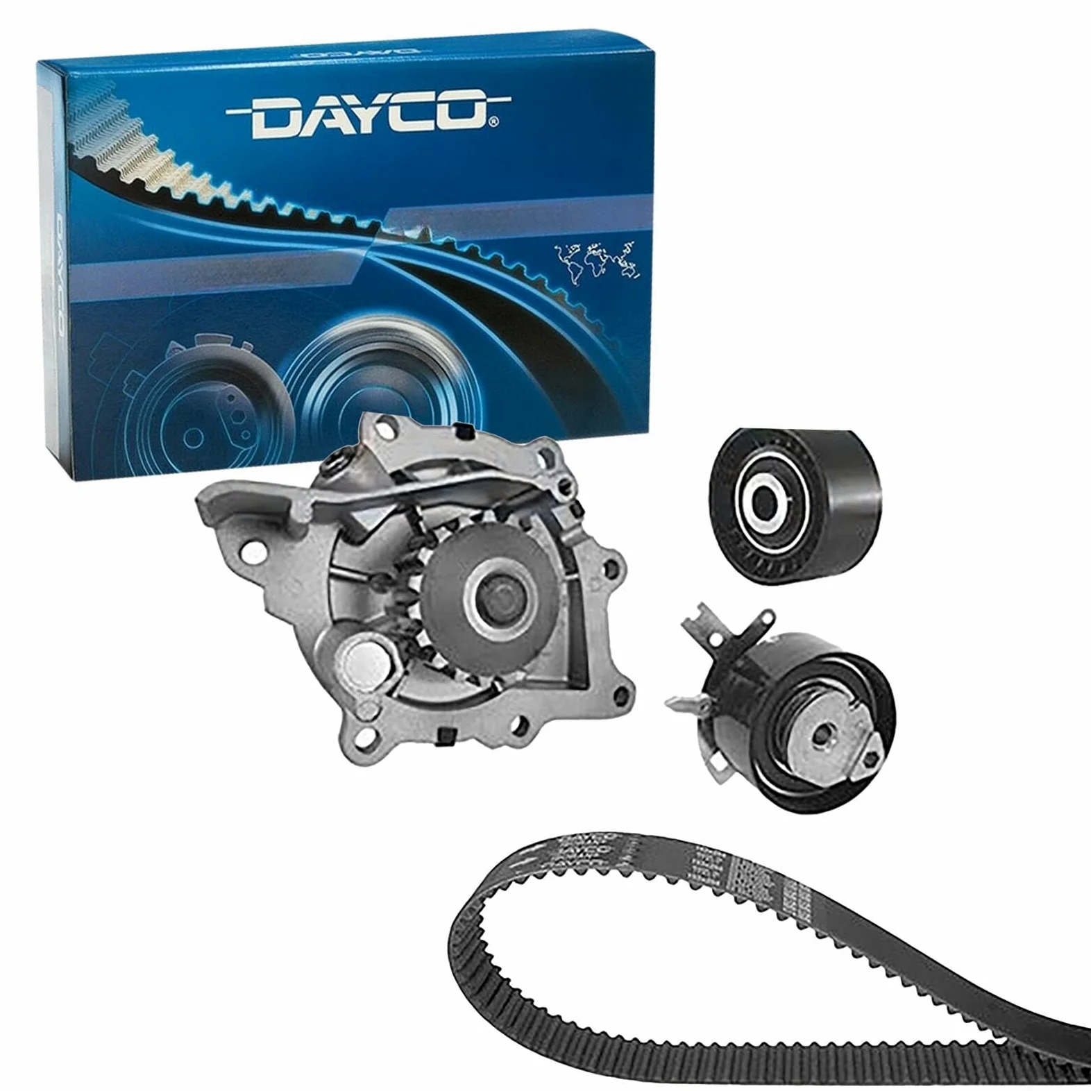 Dayco KTBWP7150 Bomba de Agua con Kit Correa Distribución