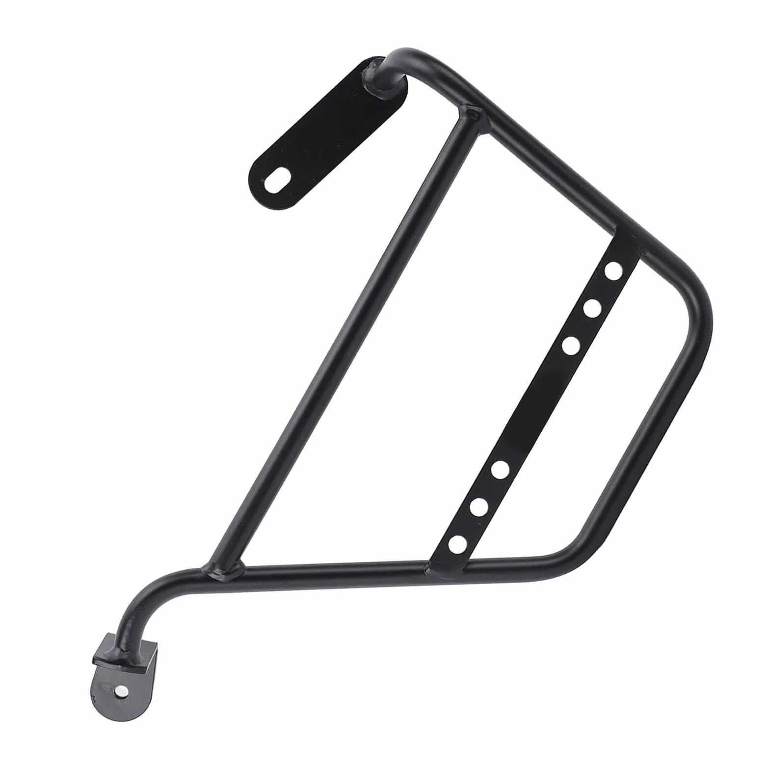 Pastel de Equipaje Lateral de la Motocicleta: Soporte de Soporte de Tubo de Hierro de 12 Mm Fuerte para V7 Stone Special, Classic Trofeo y (Izquierda: MV833 BBZJ)