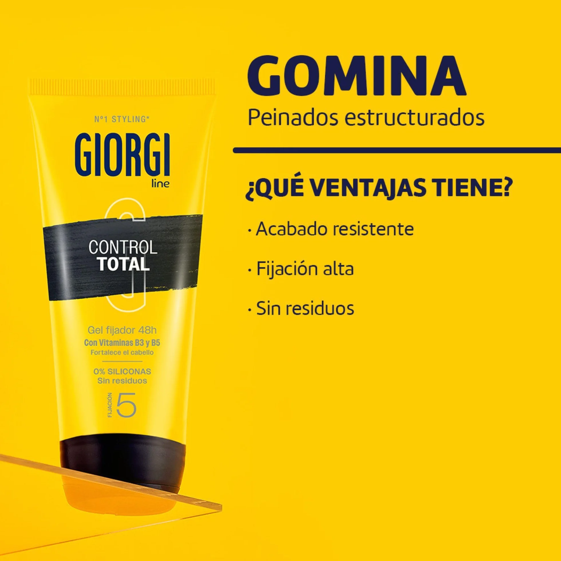 Giorgi Line Gomina Control Total Fijación 48h 240ml