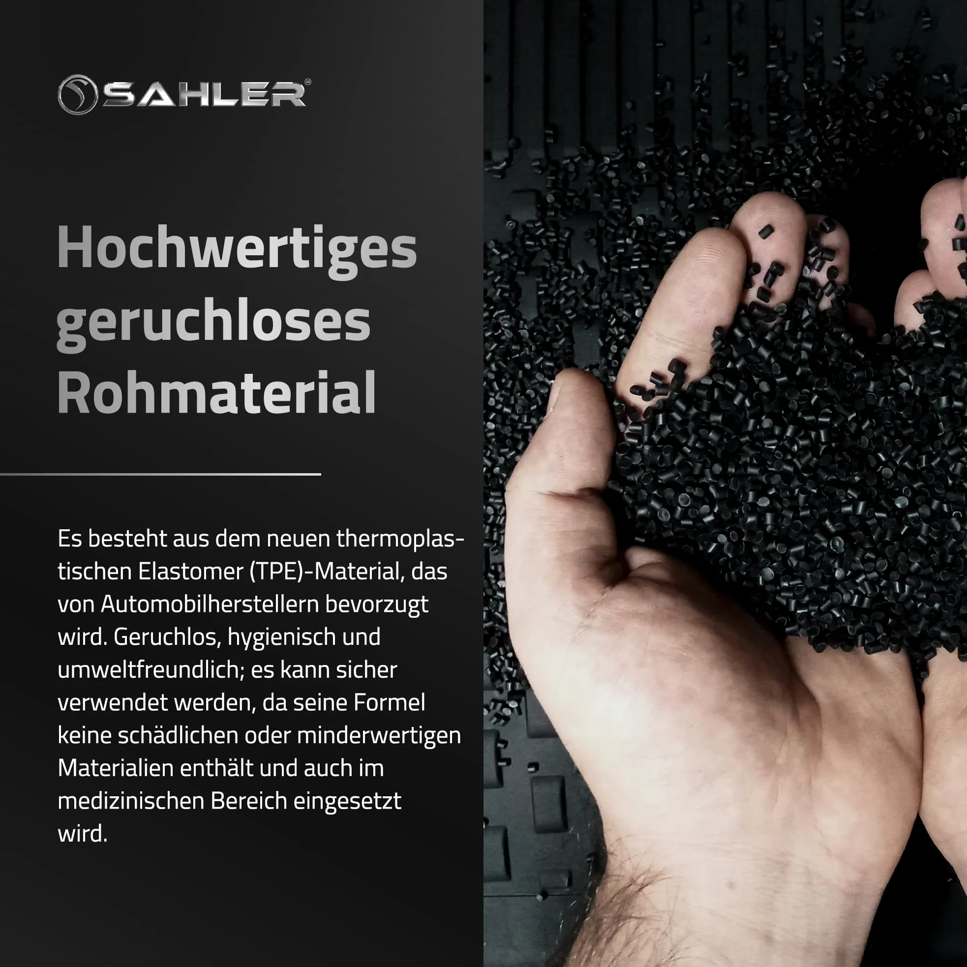 Sahler Alfombrillas de Coche compatibles con Hyundai Bayon 2021-2026 | 4.5D Premium TPE Goma Antideslizante Alfombrillas de Goma Impermeable Coche Coche Negro