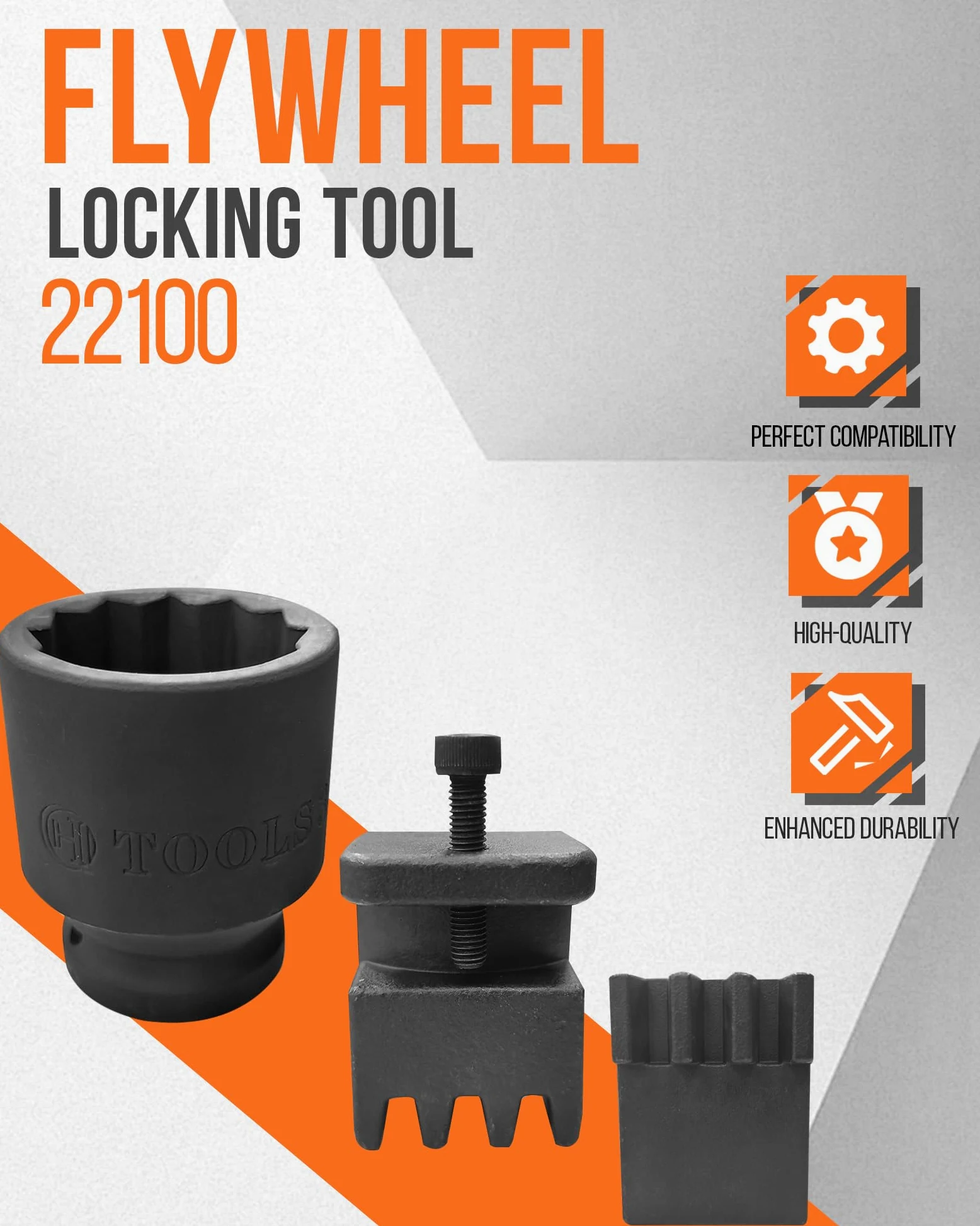 Rogierra Herramienta de bloqueo de volante 22100 con enchufe de 36 mm para motor Duramax de 6.6 L