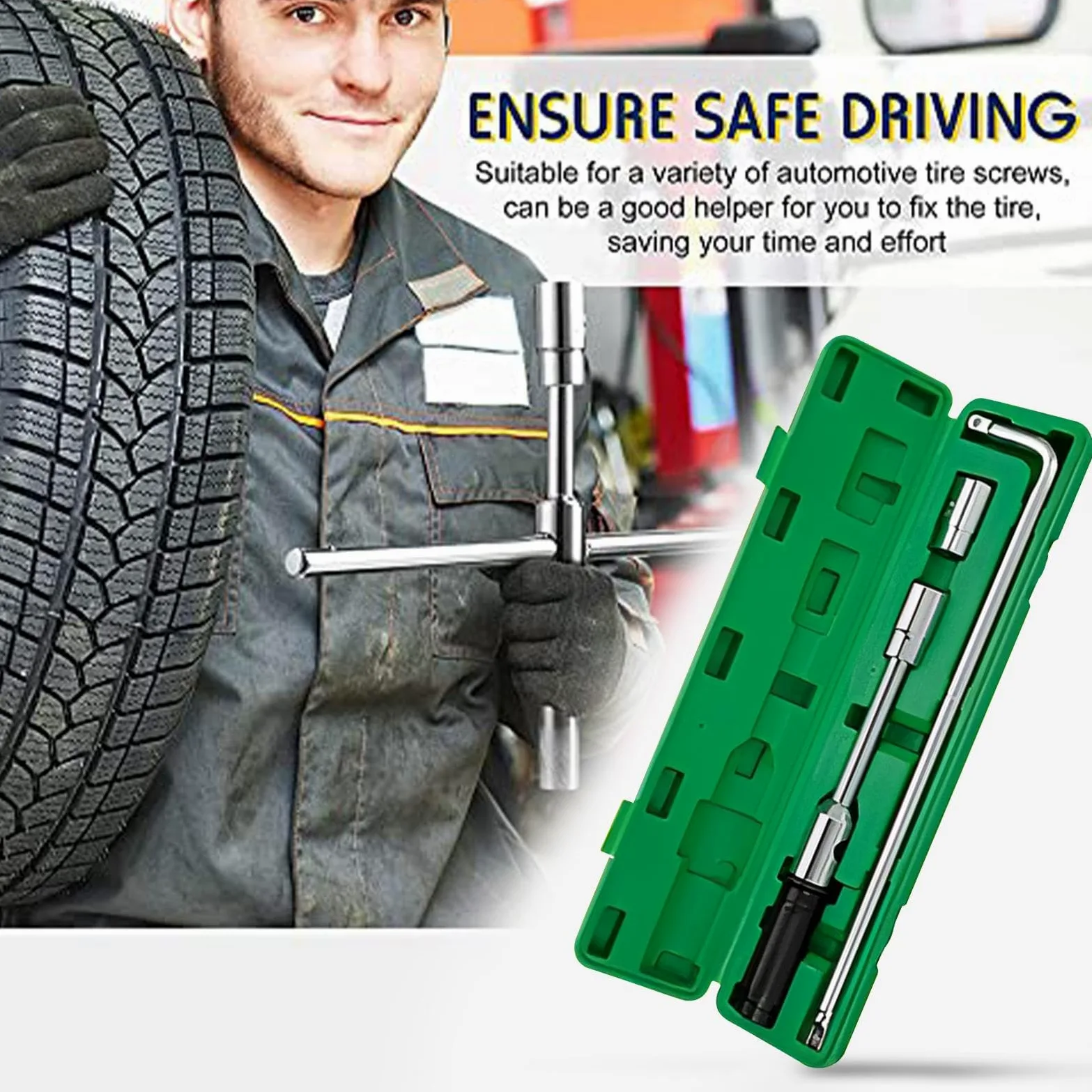 Llave para Ruedas Llave Cruzada para Tuercas de Rueda | Llave para Neumáticos Robusta Para Motocicleta Automóvil Autocaravana Camión SUV Taller Automotriz Carretera