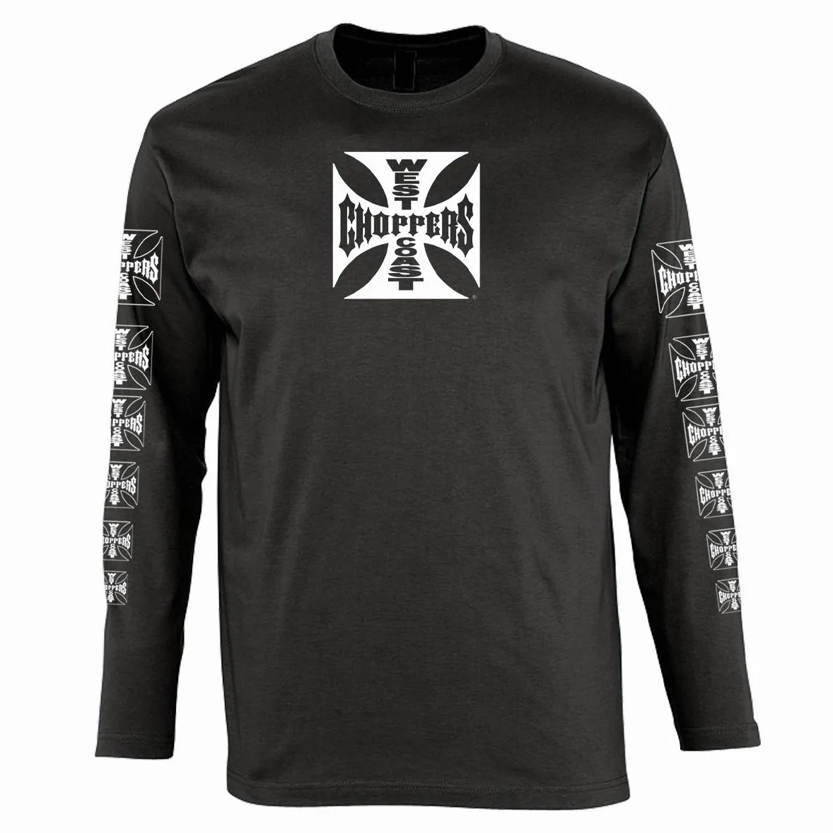 WEST COAST CHOPPERS Camiseta de manga larga OG Classic para hombre