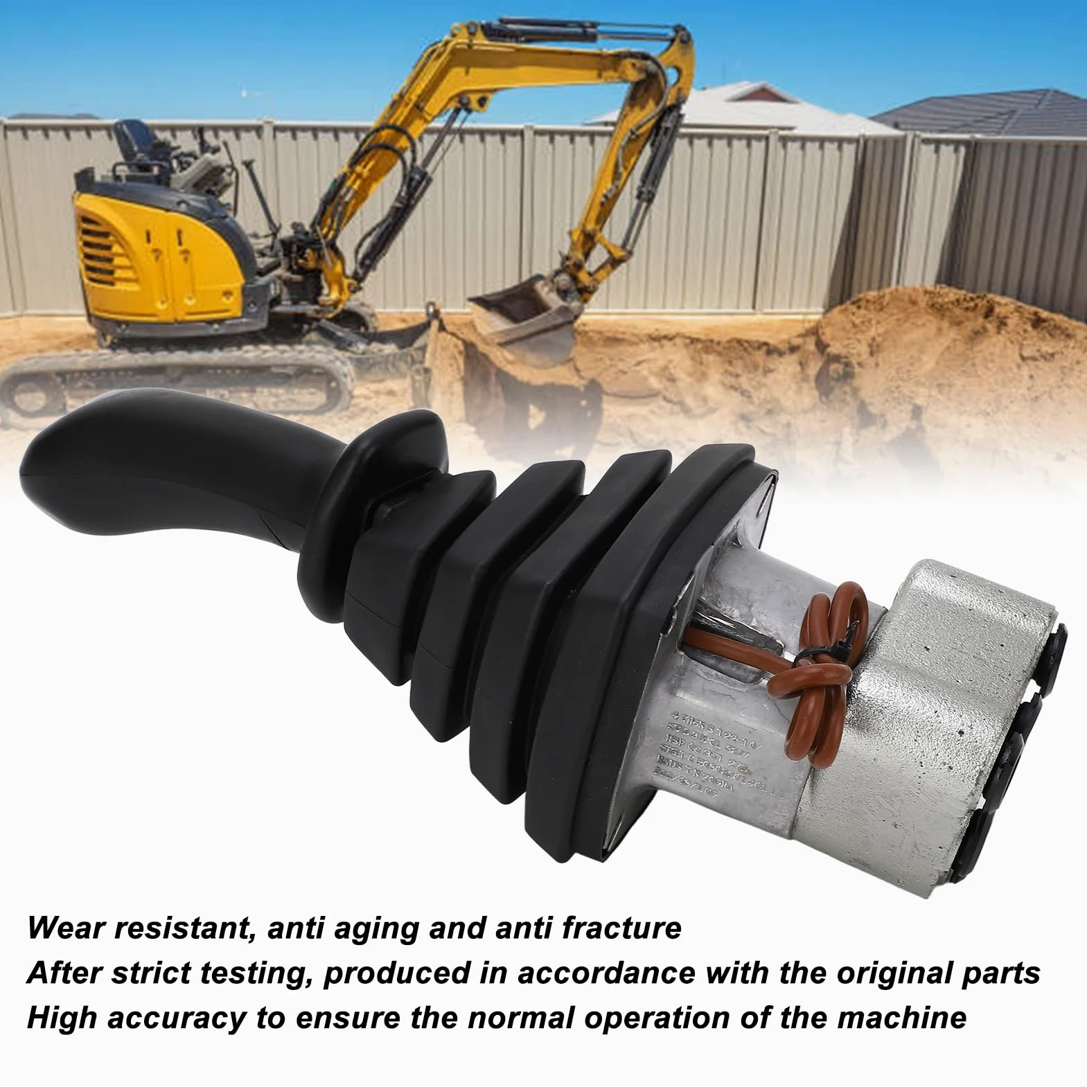 Válvula Piloto de Joystick Excavador, de Operación de Acero de Aleación de Alta Precisión con Inspección Estricta para Modelos de Ensamblaje y Excavadoras de Rexroth