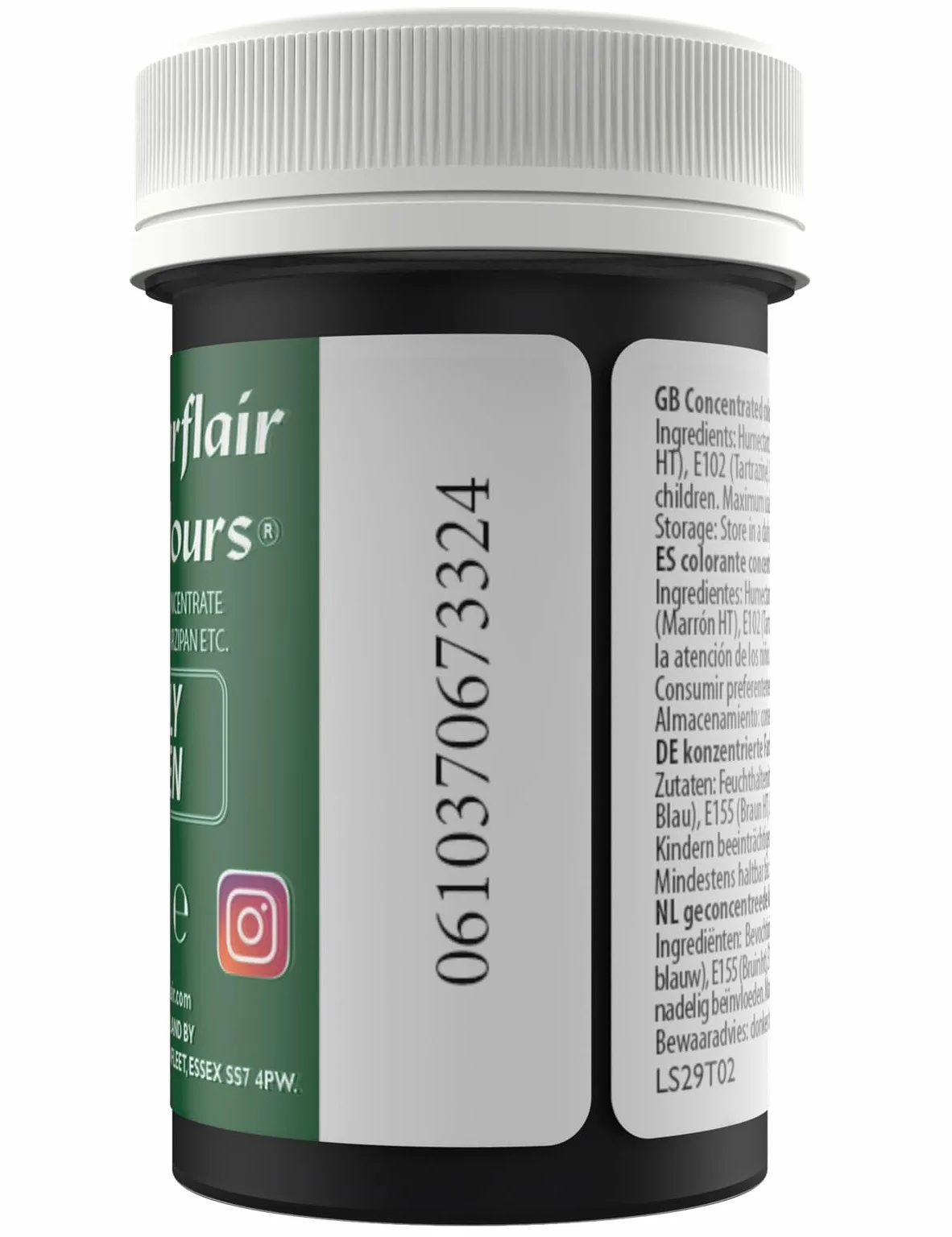 Sugarflair Spectral Concentrated Paste Colours Holly Green 25g Colorante Alimentario Pasta