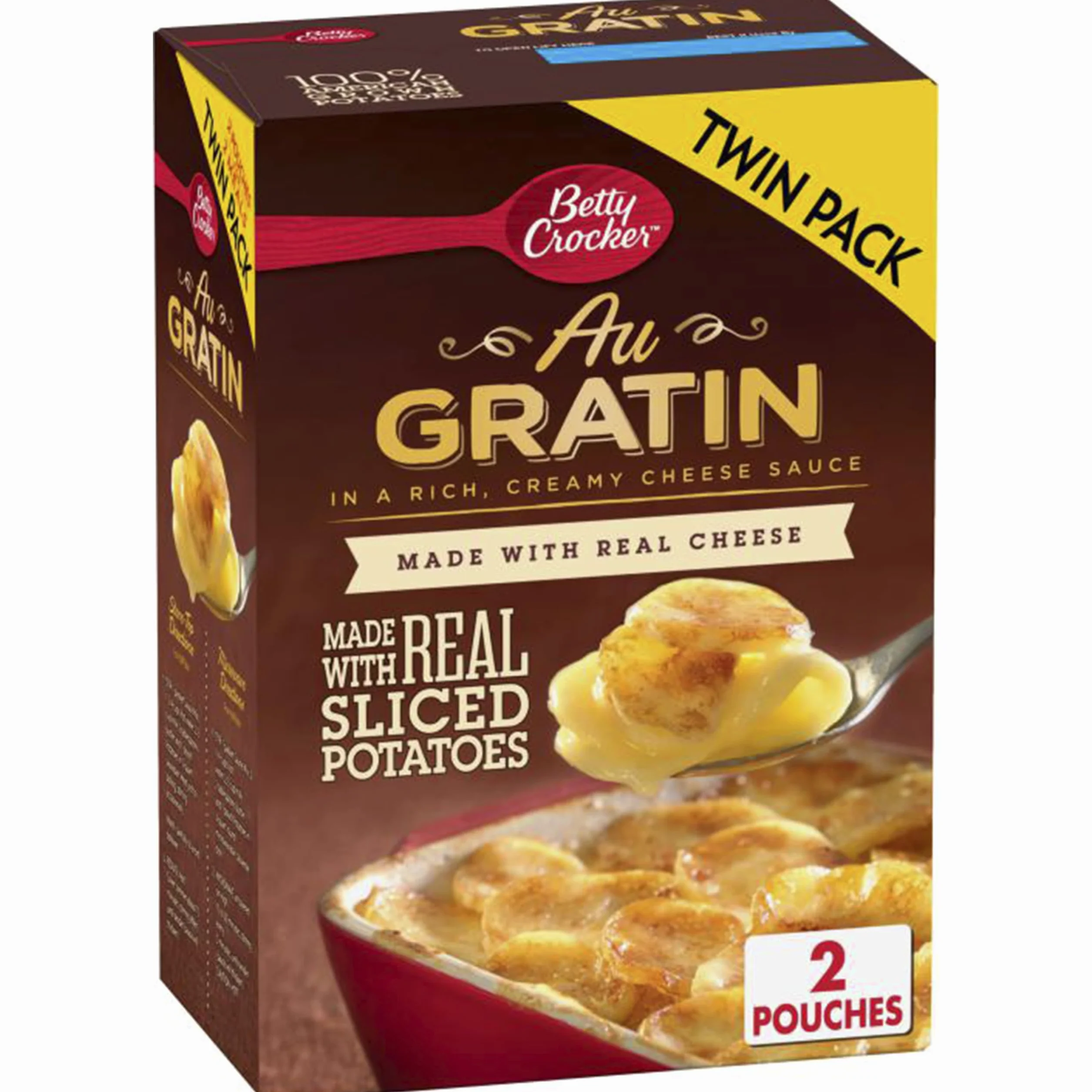 Betty Crocker Au Gratin Potatoes Twin Pack, 8.8 oz
