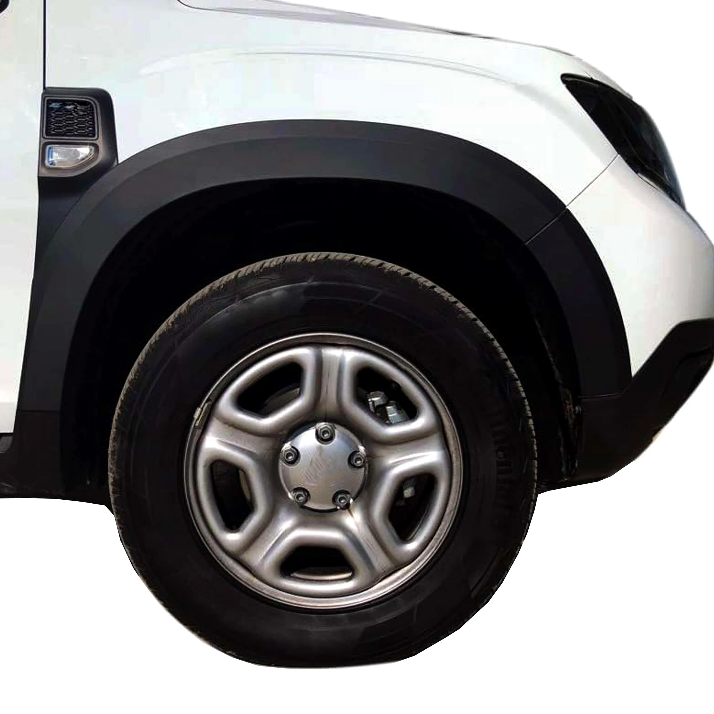 INLY 14 Piezas uardabarros del Paso de Rueda Guardabarros del Parachoques Protección del Paso de Rueda ABS Compatible con Dacia Duster (2018-2024)