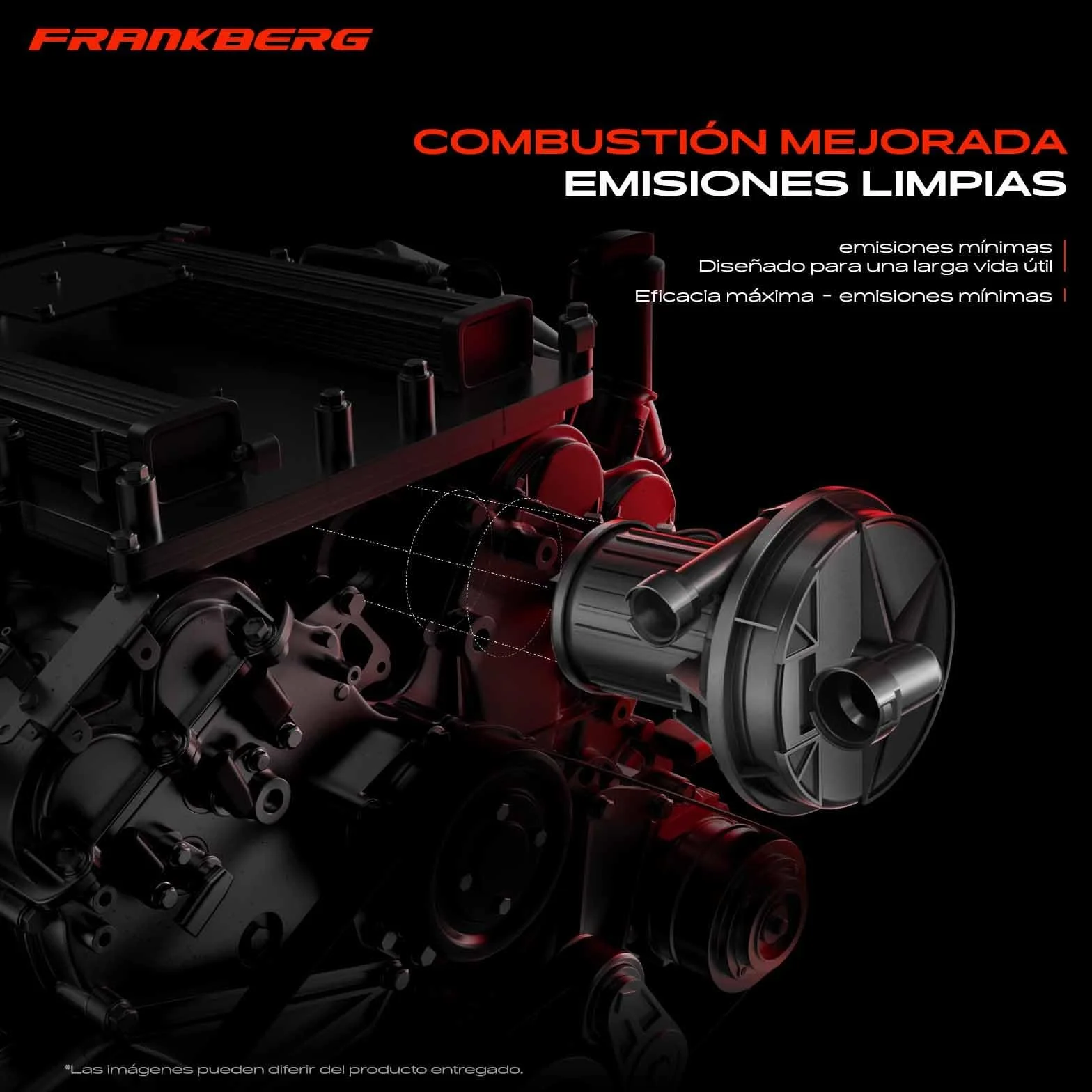 Frankberg Bomba de aire secundaria 2 Polos Compatible con A4 8D2 1.6L A3 8L1 1.6L A3 Sportback 8PA 1.6L A4 8D2 1.8L A3 8L1 1.8L Replace# 06A959253E