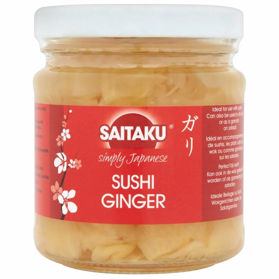 Saitaku Sushi De Jengibre En Escabeche 190g