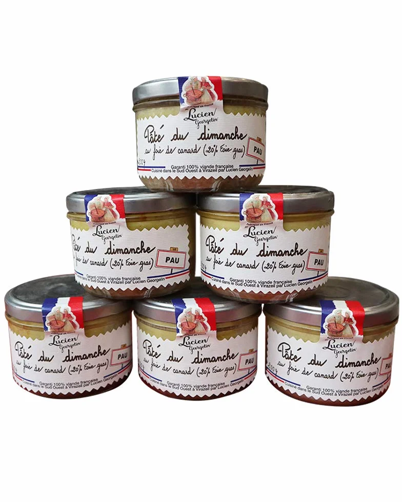 Lucien Georgelin Pâté du Dimanche 200G Lot de 6