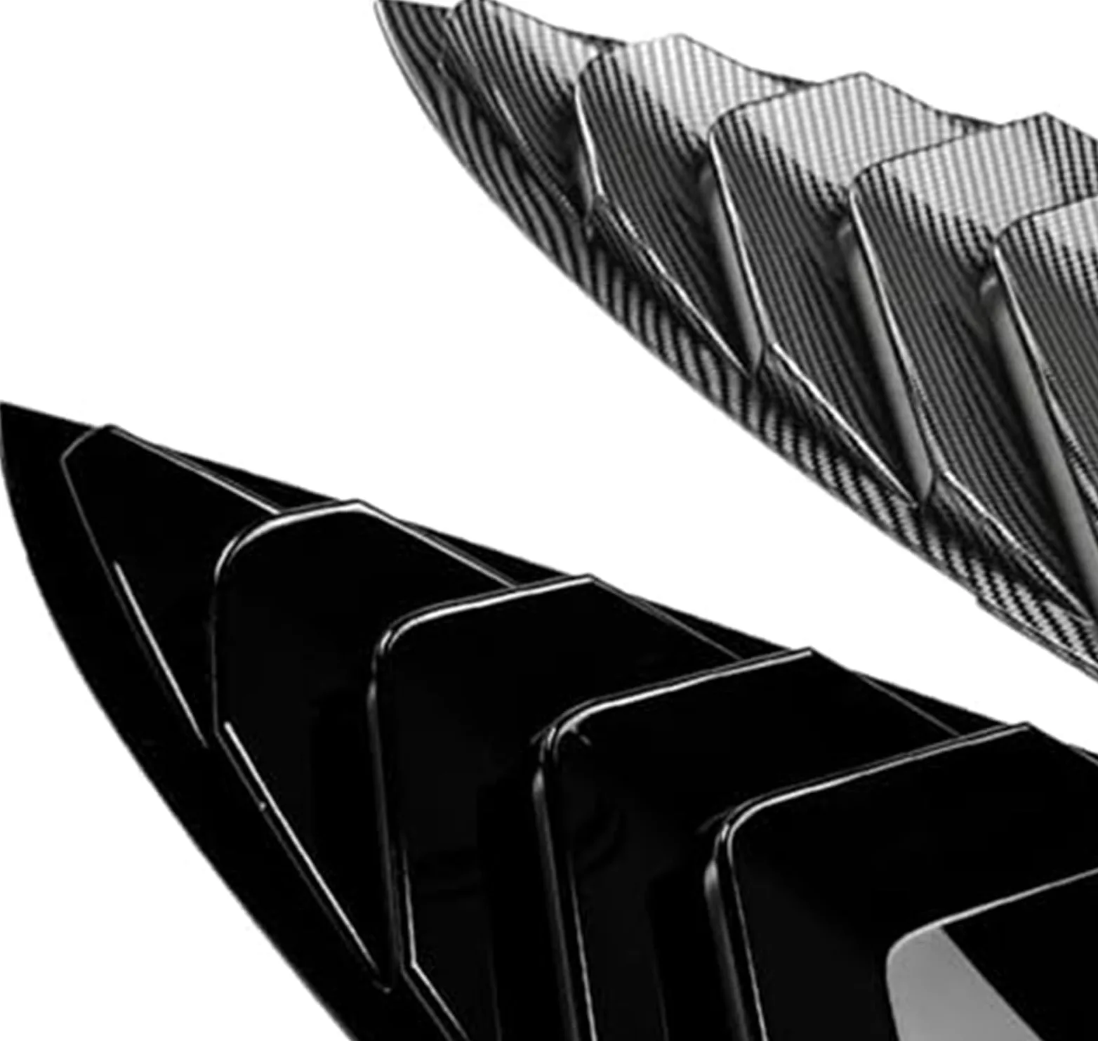 Protector de Cristal Trasero Rejilla de Ventana Trasera, Rejillas Laterales Coche, ventilación, Cubierta persianas, embellecedor, para Modelo 3 2017-2023 Y 2020
