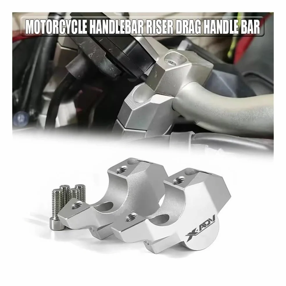 Abrazadera Elevadora para Manillar De Motocicleta Adaptador De Extensión Manillar para Ho&nda X-ADV 750 XADV750 XADV ADV 150 ADV150 2017-2023 Elevador Manillar