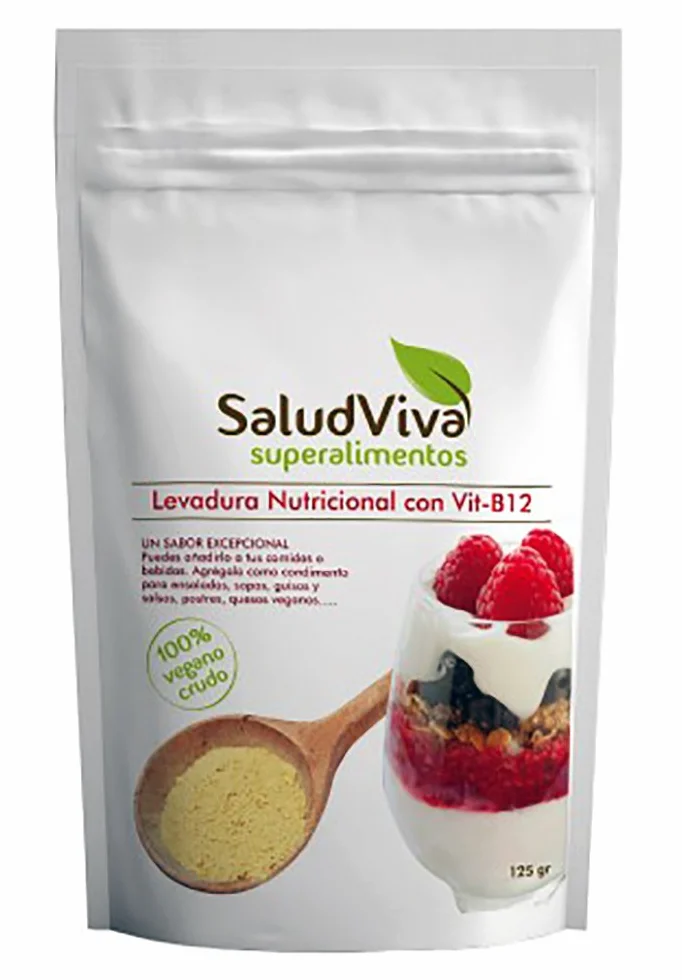 Levadura Nutricional con Vitamina B12 125 gr Salud Viva