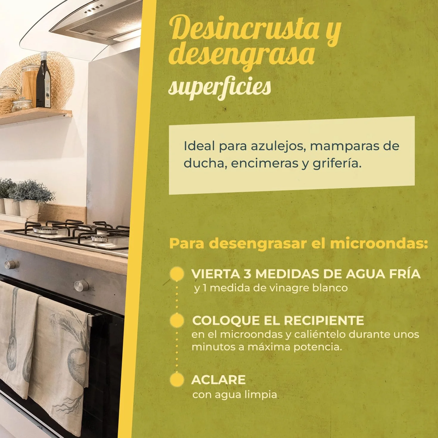 STARWAX THE FABULOUS Vinagre Blanco 14° Muy Concentrado 1L Elimina Cal Limpia Abrillanta 100% Natural