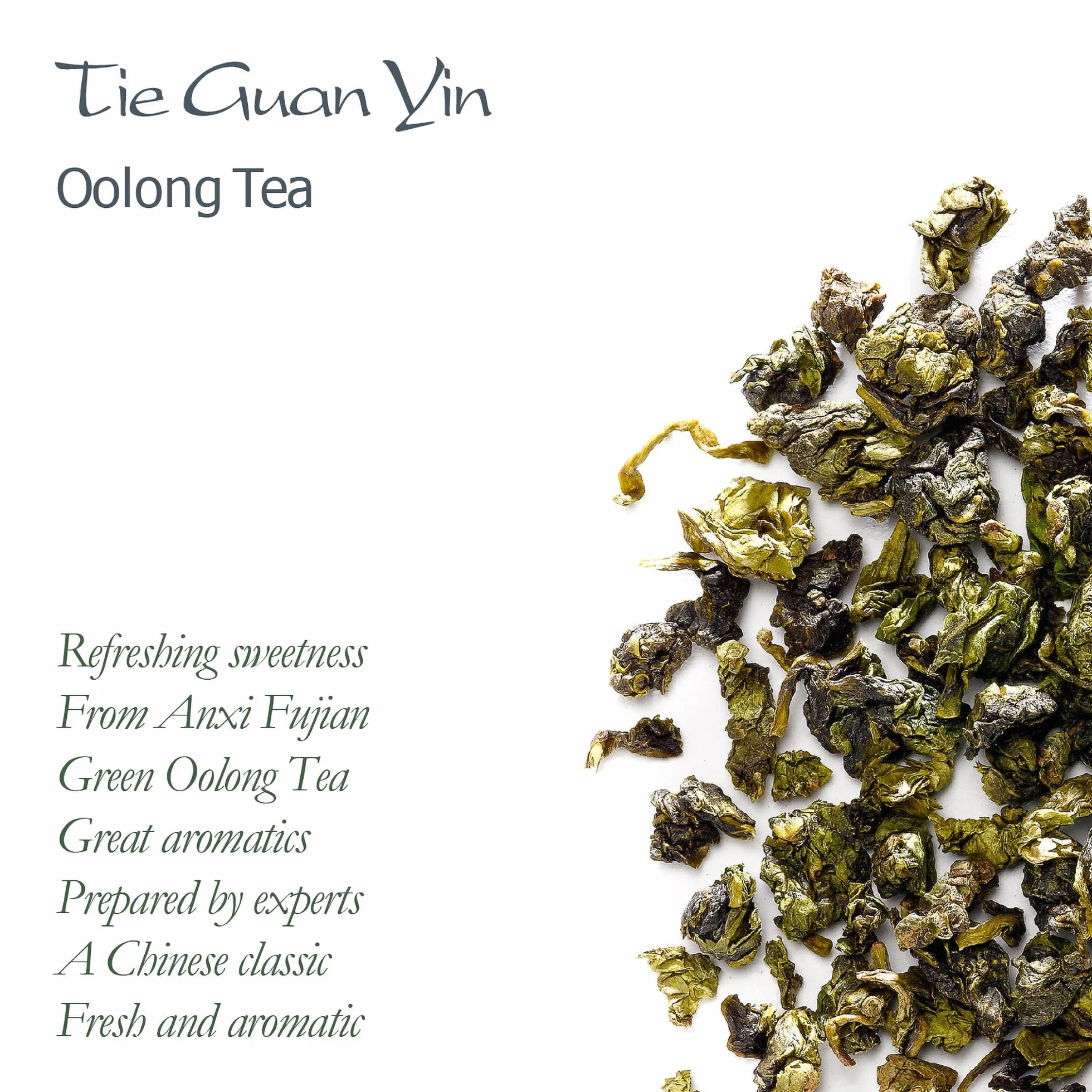 Té Oolong De Hojas Sueltas Chino Ti Guan Yin - Diosa Del Hierro De La Misericordia