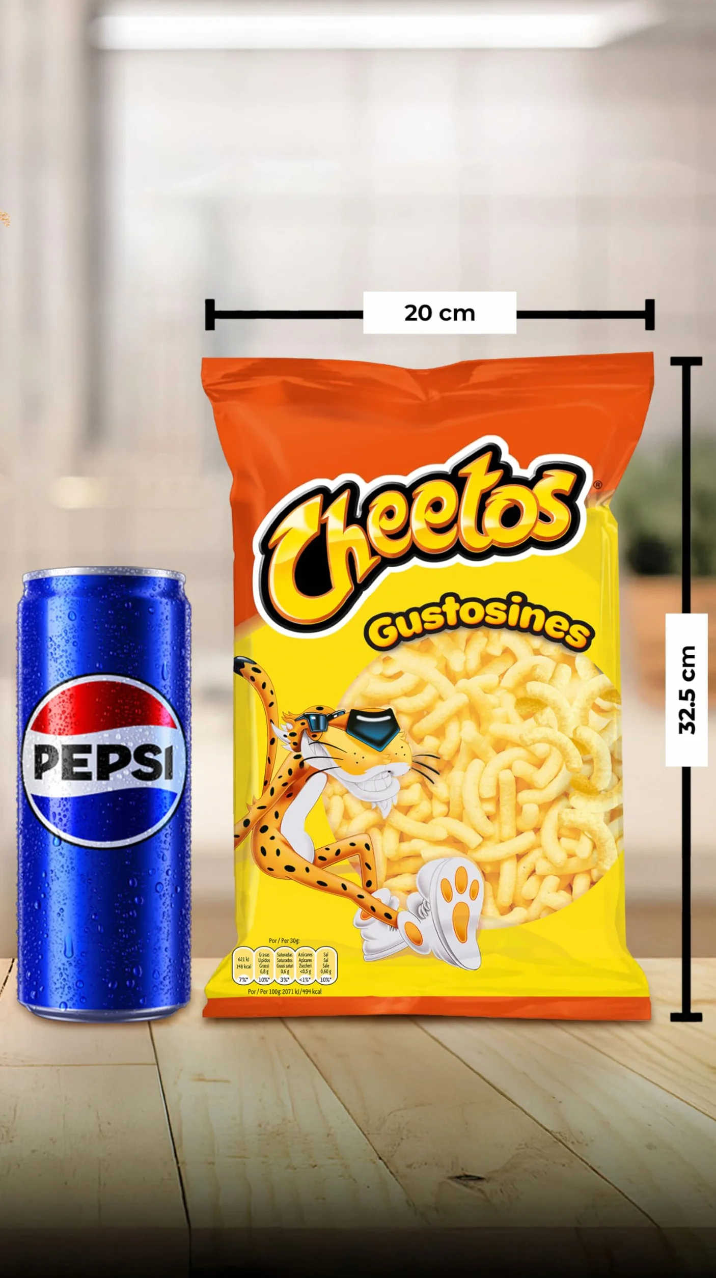 Cheetos Gustosines Sal Aperitivo Maíz Horneado 75g
