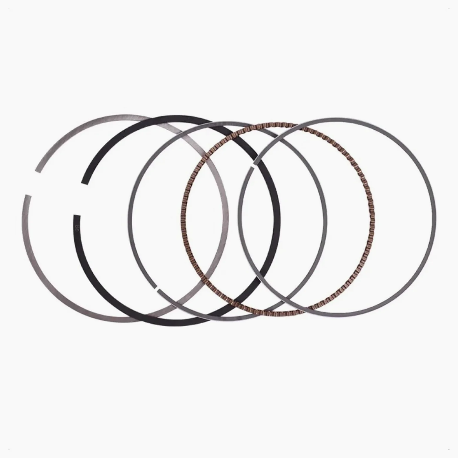 Pistón Kit Kit Aros Pistón Motor Motocicleta Kit Cilindro | 95 mm 34L-11610-40-00 para XT600 TT600R para SRX600 para YFM600FW para Grizzly 4x4 1998-2001 XV1600A(2pc)
