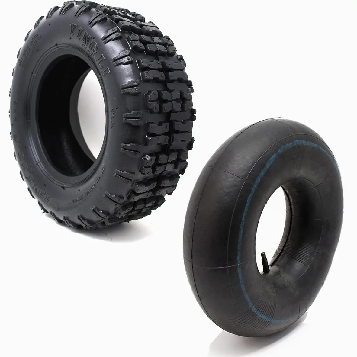 NEUMÁTICO TRASERO RUEDA CUBIERTA GOMA CON CÁMARA DE AIRE MINI QUAD 13x5.00-6