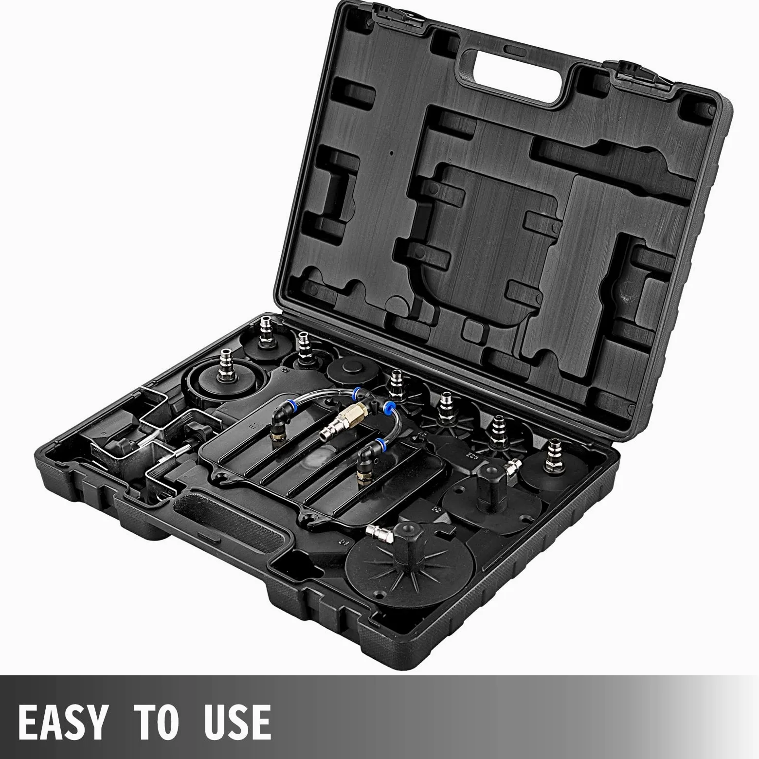 Kit de purga de frenos de presión de aire neumático herramienta de cambio de aceite de líquido de frenos de coche con tanque de 5L for sistema de freno y embrague de purga Fácil de usar para principia