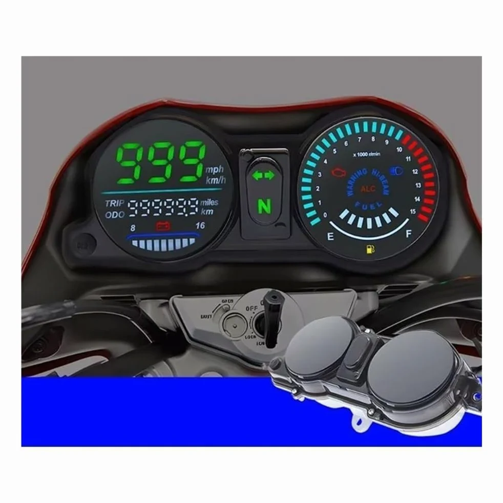 Velocímetro Digital para 150 ESD | Aplicación Y1UB Velocímetro de motocicleta Odómetro Velocímetro Tacómetro para 150 ESD