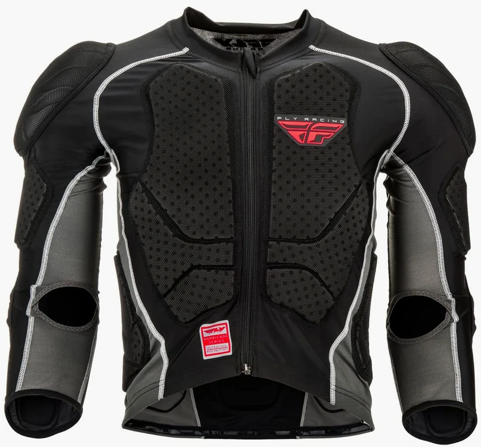FLy Racing Baricade 2019 - Chaqueta Protectora, Color Negro
