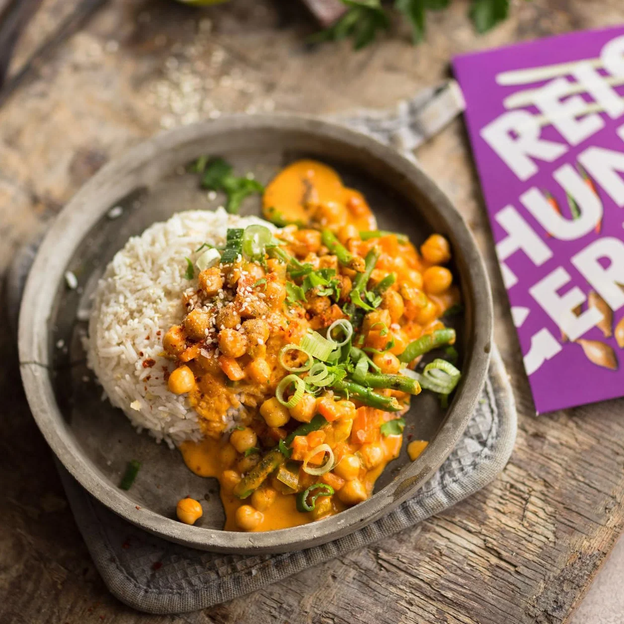 Reishunger Juego de Pastas de Curry Tailandés 5 x 50g - Pasta de Curry Roja Amarilla Verde Massaman Panang - Vegano