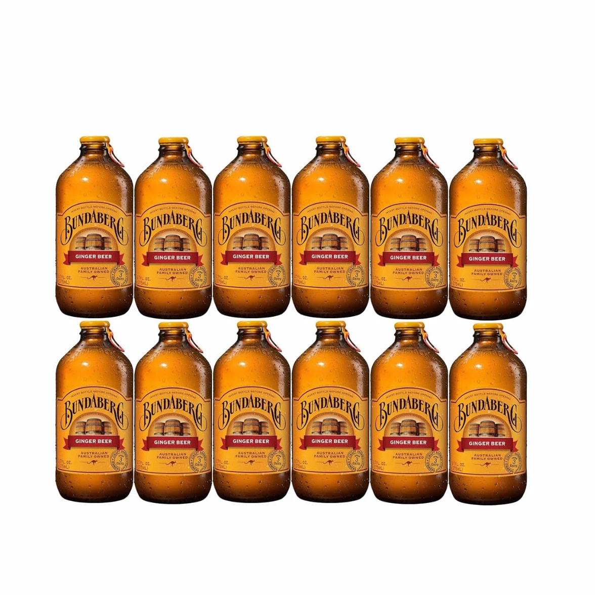 Bundaberg Ginger Beer 375ml Case of 12