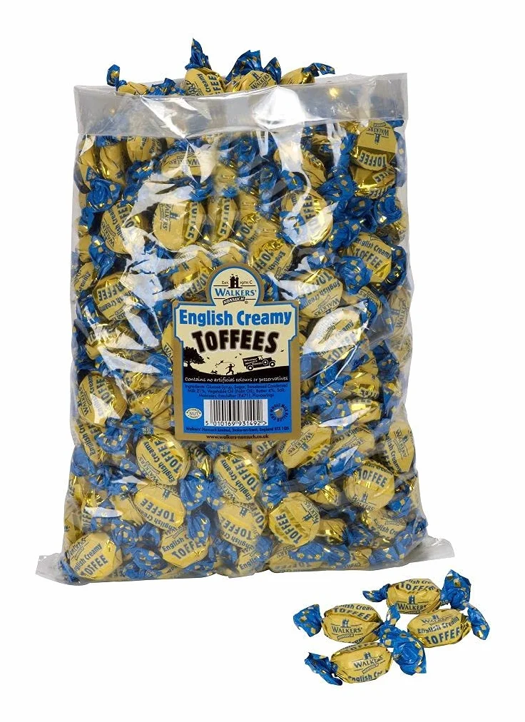 Walkers English Creamy Toffee 500g