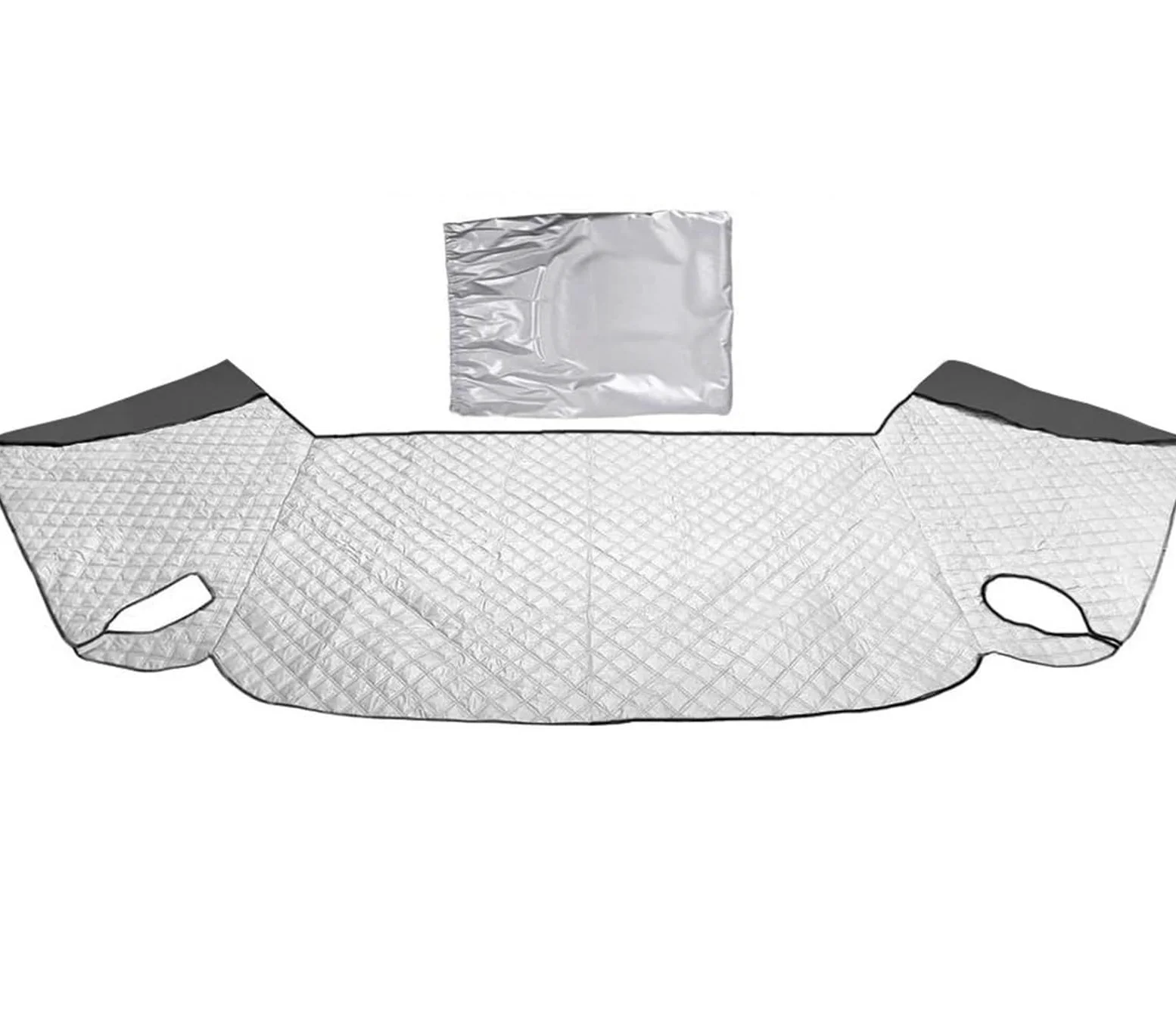 Parasoles Coche para Fiat Ducato, para Peugeot Boxer, para Citroen Relay Motorhome, Cubierta De Pantalla Térmica para Parabrisas, Persianas Negras